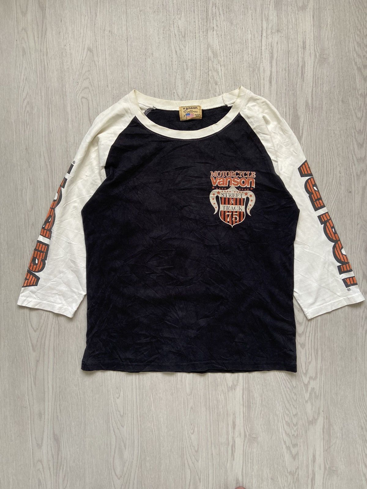 Vanson Leathers × Vintage Vintage 2000’s Vanson Motorcycle Street Tracker 3 Quaters Size US M / EU 48-50 / 2 - 1 Thumbnail