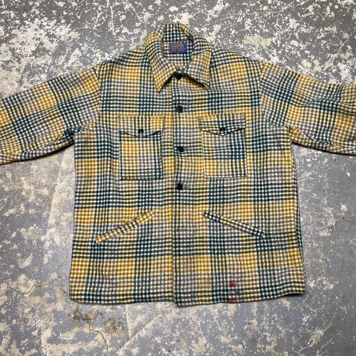 Pendleton Vintage Pendleton Wool Plaid Outdoor 4 Pocket Wool Jacket Size US L / EU 52-54 / 3 - 3 Thumbnail