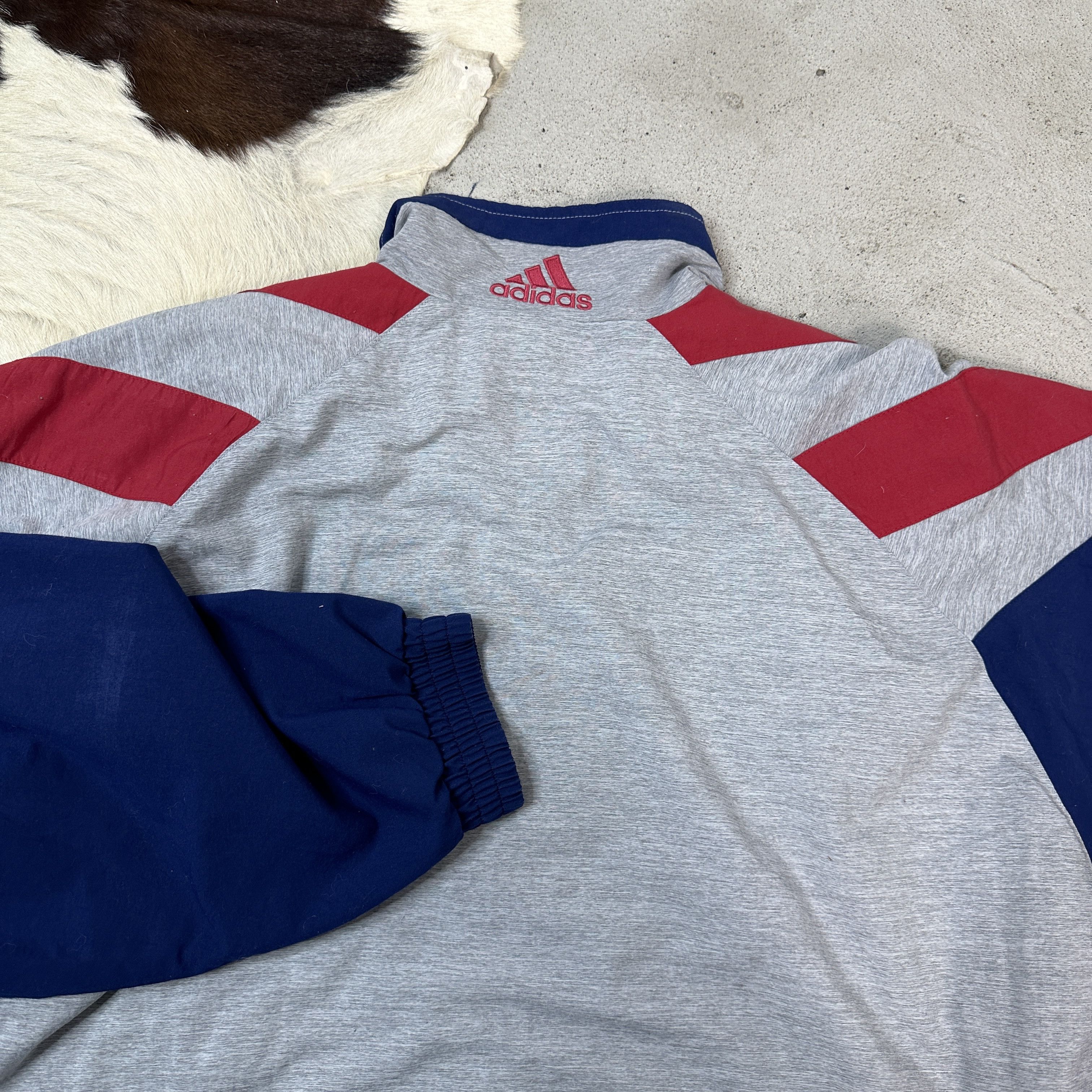 Adidas × Vintage Vintage Adidas Windbreaker Jacket Size US L / EU 52-54 / 3 - 5 Thumbnail
