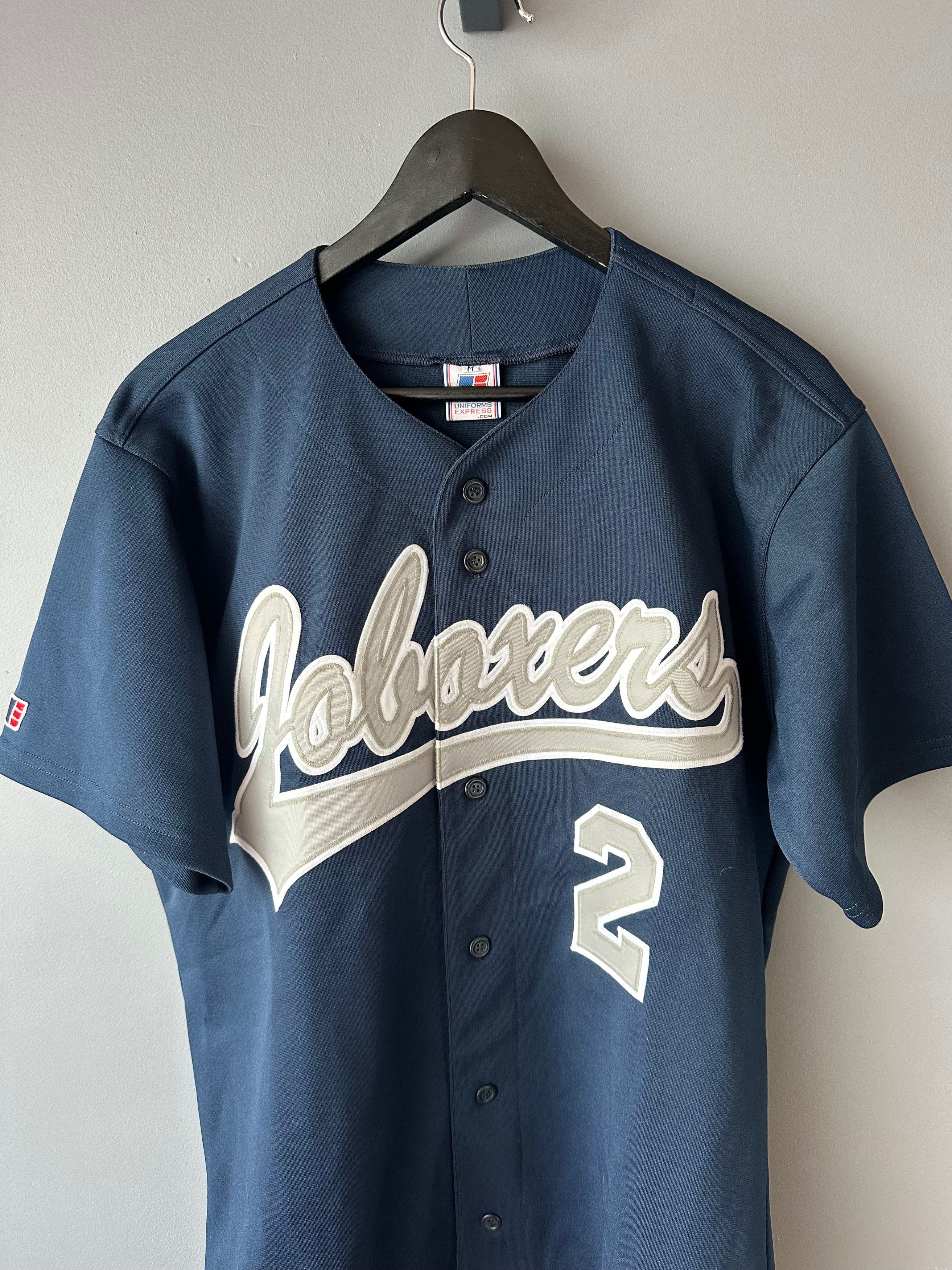 Vintage Uniforms Express Goboxers baseball jersey navy Size US M / EU 48-50 / 2 - 3 Thumbnail