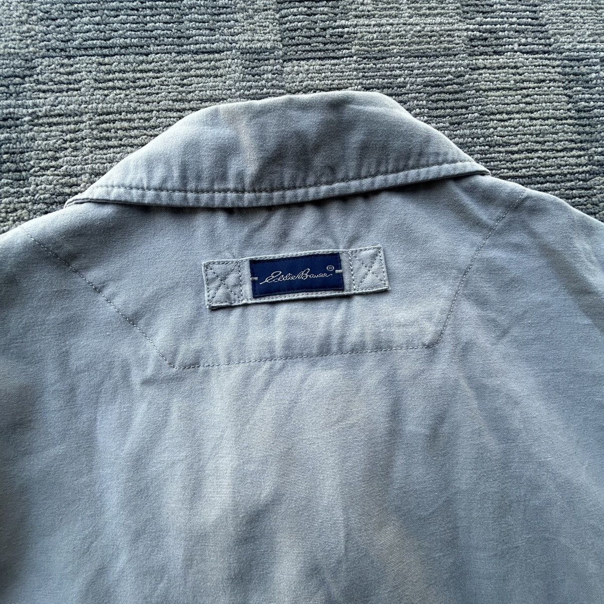 Eddie Bauer Eddie Bauer Vintage Khaki Canvas Utility Full-Zip Jacket Size US L / EU 52-54 / 3 - 4 Thumbnail