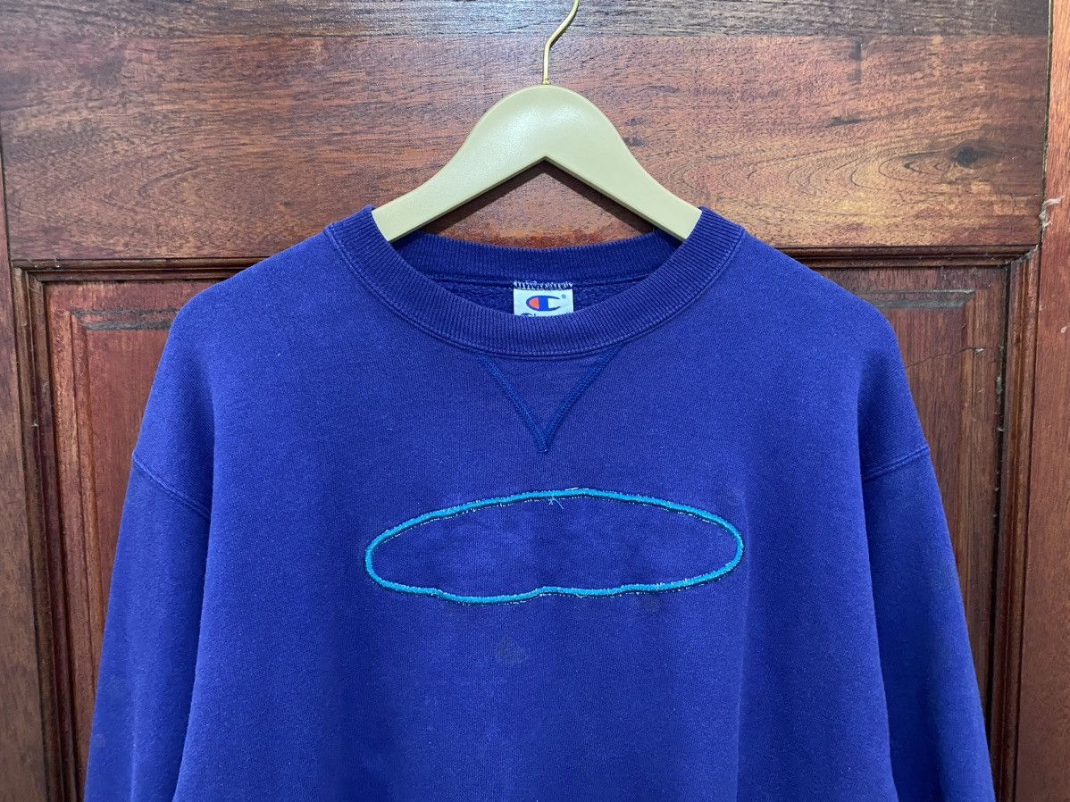Champion × Vintage Vintage Champion Reverse Logo Big Logo Sweatshirt Size US L / EU 52-54 / 3 - 3 Thumbnail