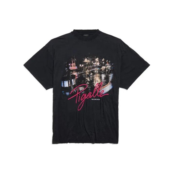 Balenciaga Balenciaga Graphic Logo Short Sleeve T-Shirt Size US L / EU 52-54 / 3 - 1 Thumbnail