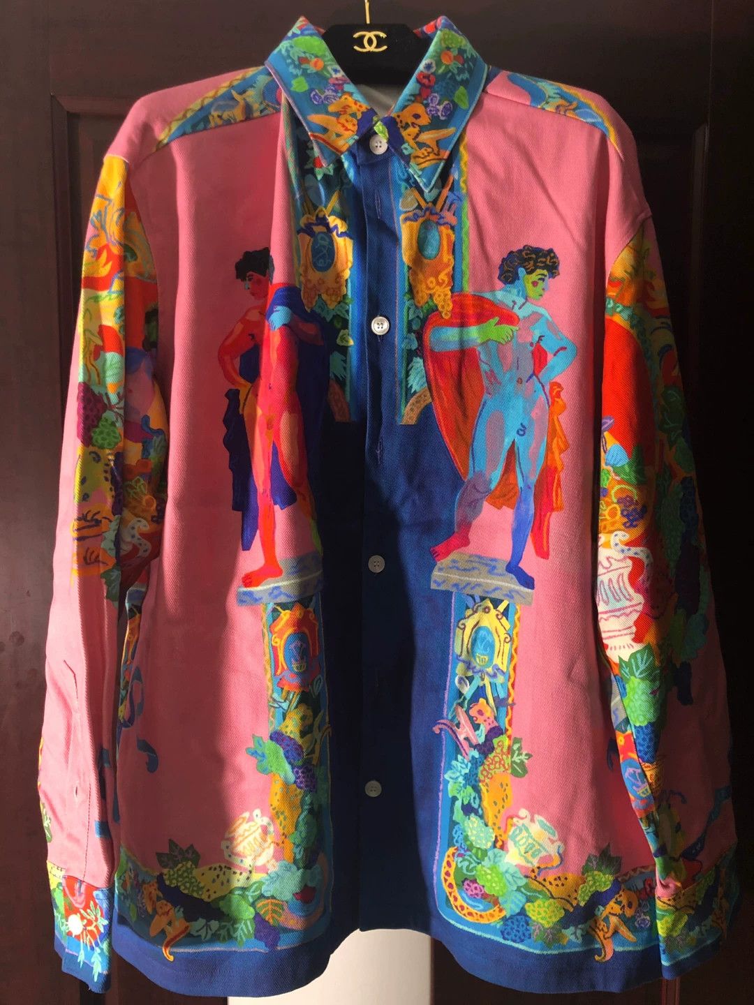 Versace Versace Runway Baroque Shirt Jacket Size US M / EU 48-50 / 2 - 1 Thumbnail