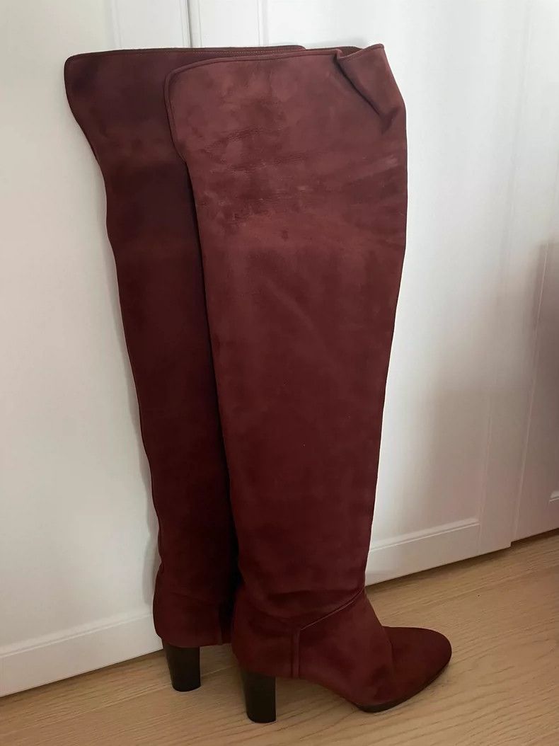 Loro Piana LORO PIANA Leather boots Size US 8.5 / IT 38.5 - 1 Thumbnail