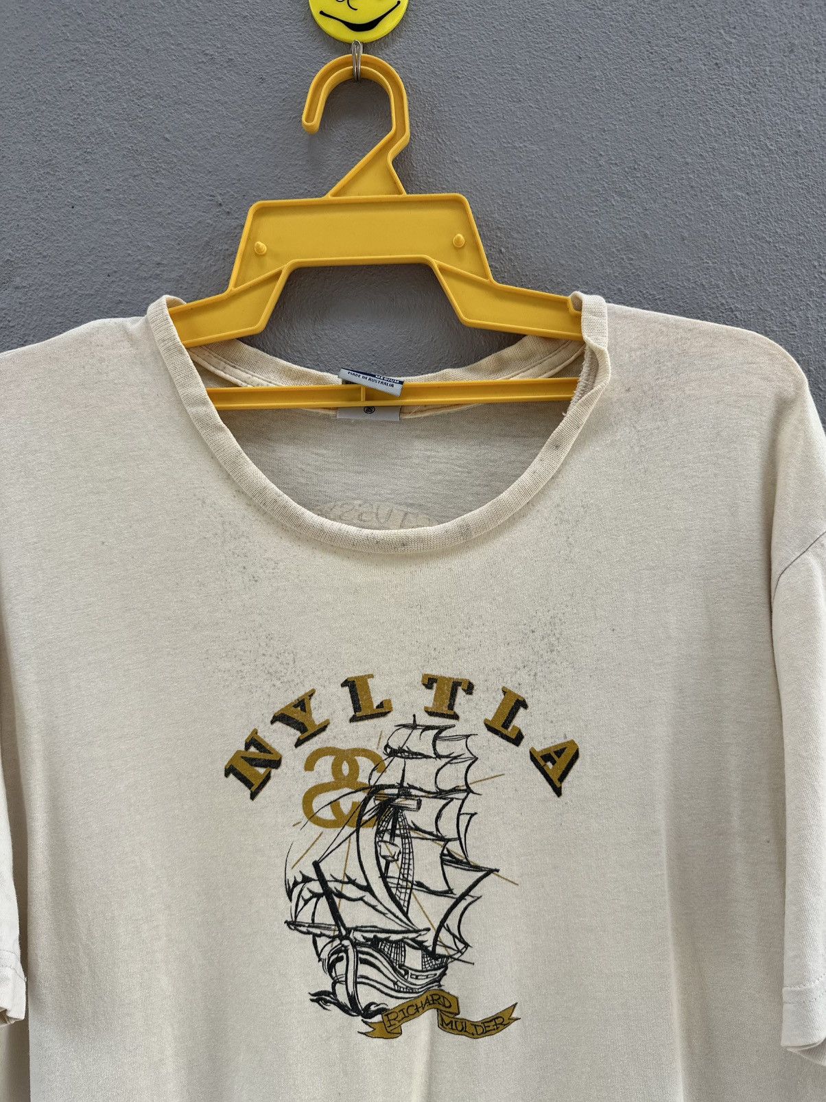 Stussy Turashed Vintage Stussy Richard Mulder NYLTLA Distressed Tee Size US M / EU 48-50 / 2 - 4 Thumbnail