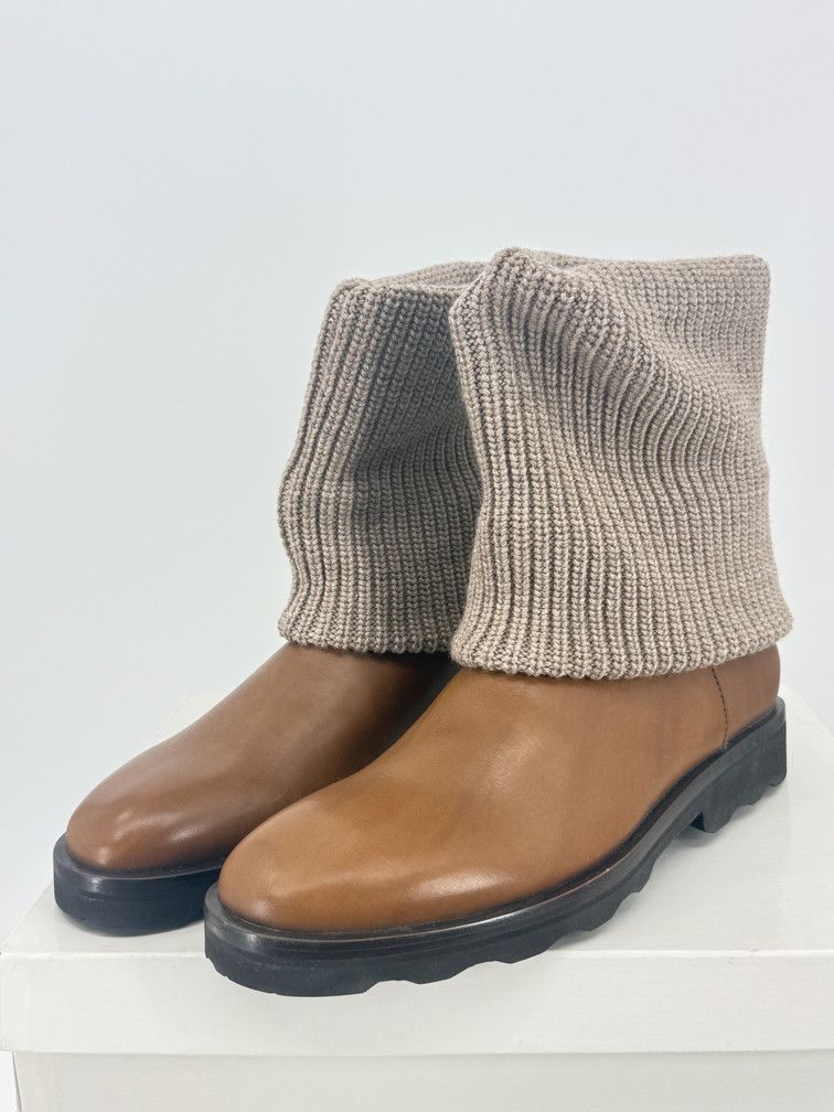 Maison Margiela Leather Moto Boot Size US 11 / EU 44 - 3 Thumbnail
