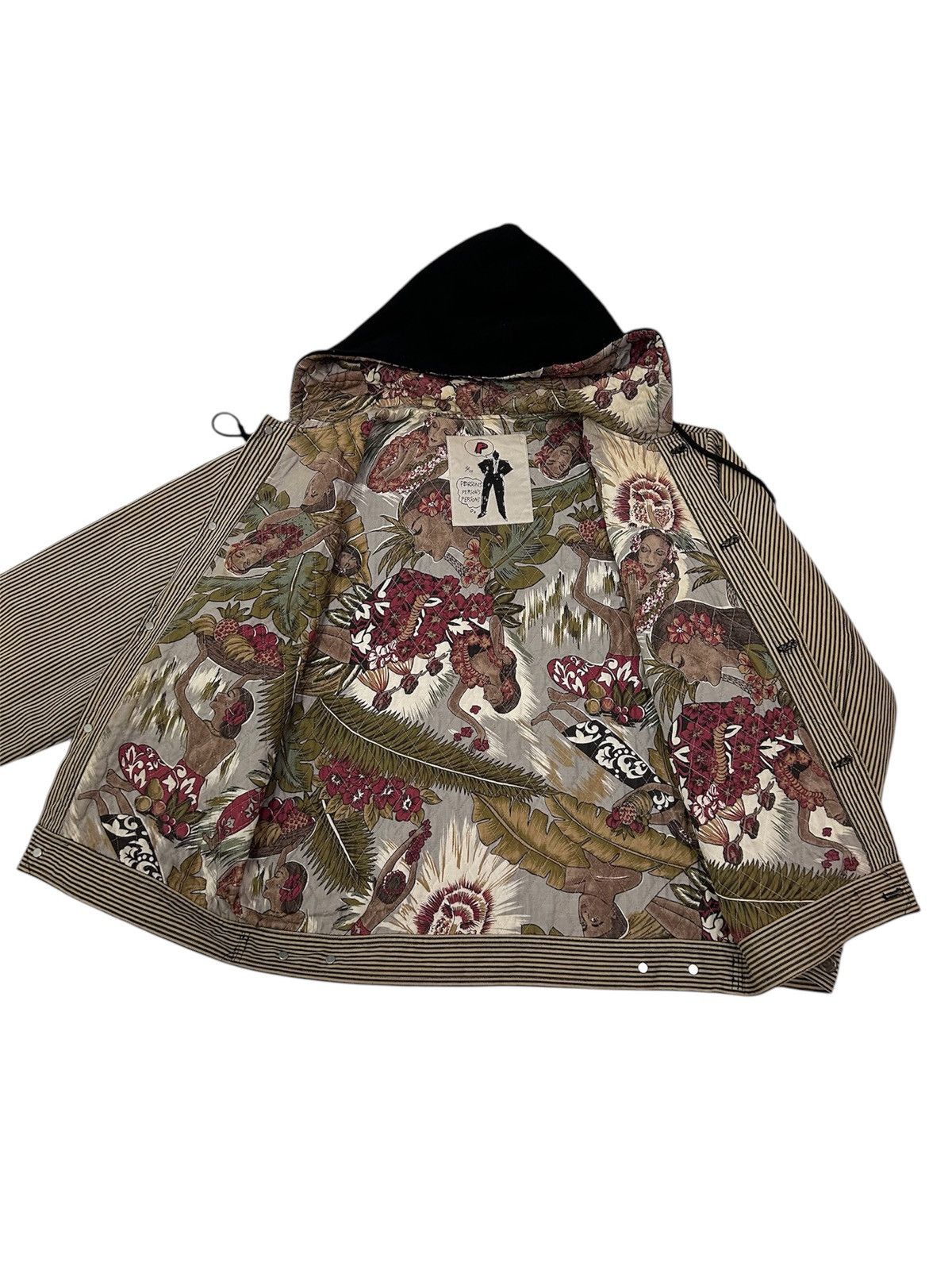Japanese Brand × PERSON'S × Vintage Vintage Person's Reversible Hooded Full Zipper Jacket Size US M / EU 48-50 / 2 - 1 Thumbnail