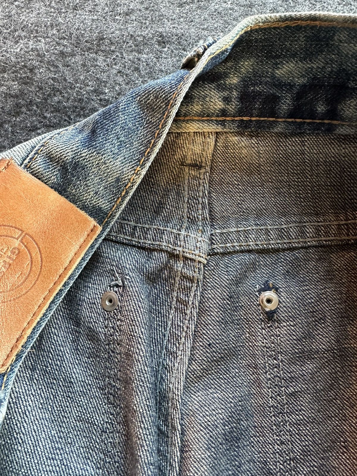 14th Addiction 🔥 Iconic Gipsy Bleach Washed Design Denim Size 32 D491 Size US 32 / EU 48 - 14 Thumbnail