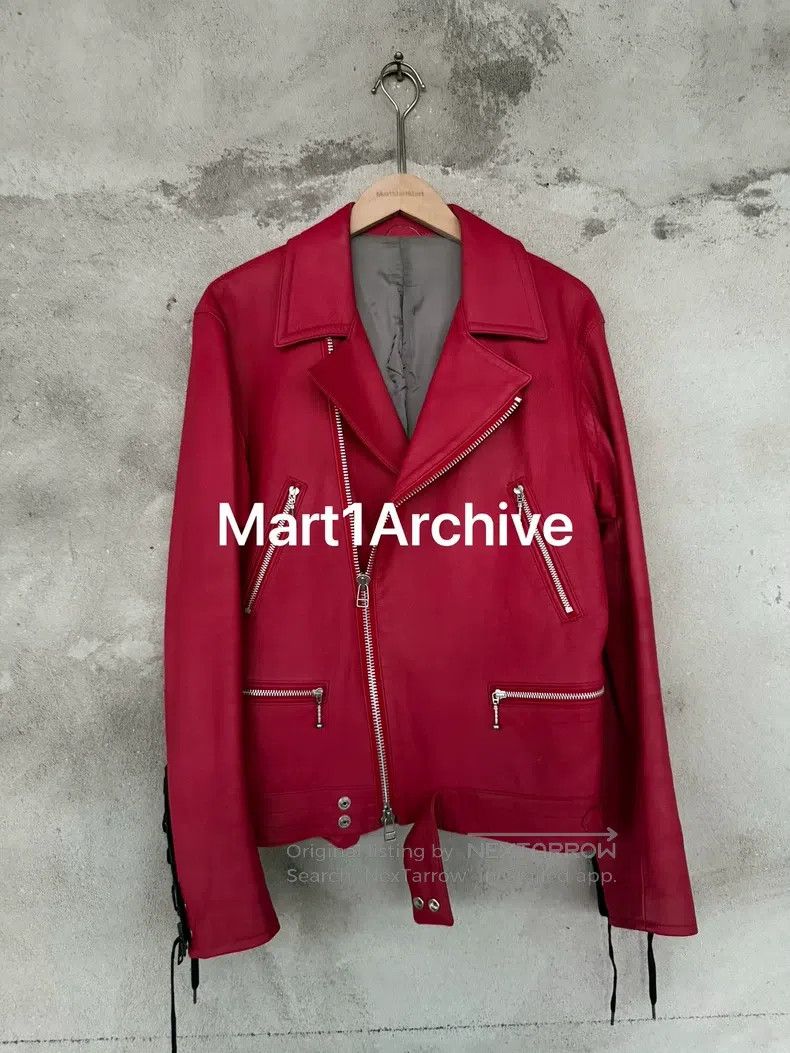 Yohji Yamamoto YOHJI YAMAMOTO Showa Woman Print Leather Jacket Size L / US 10 / IT 46 - 2 Thumbnail