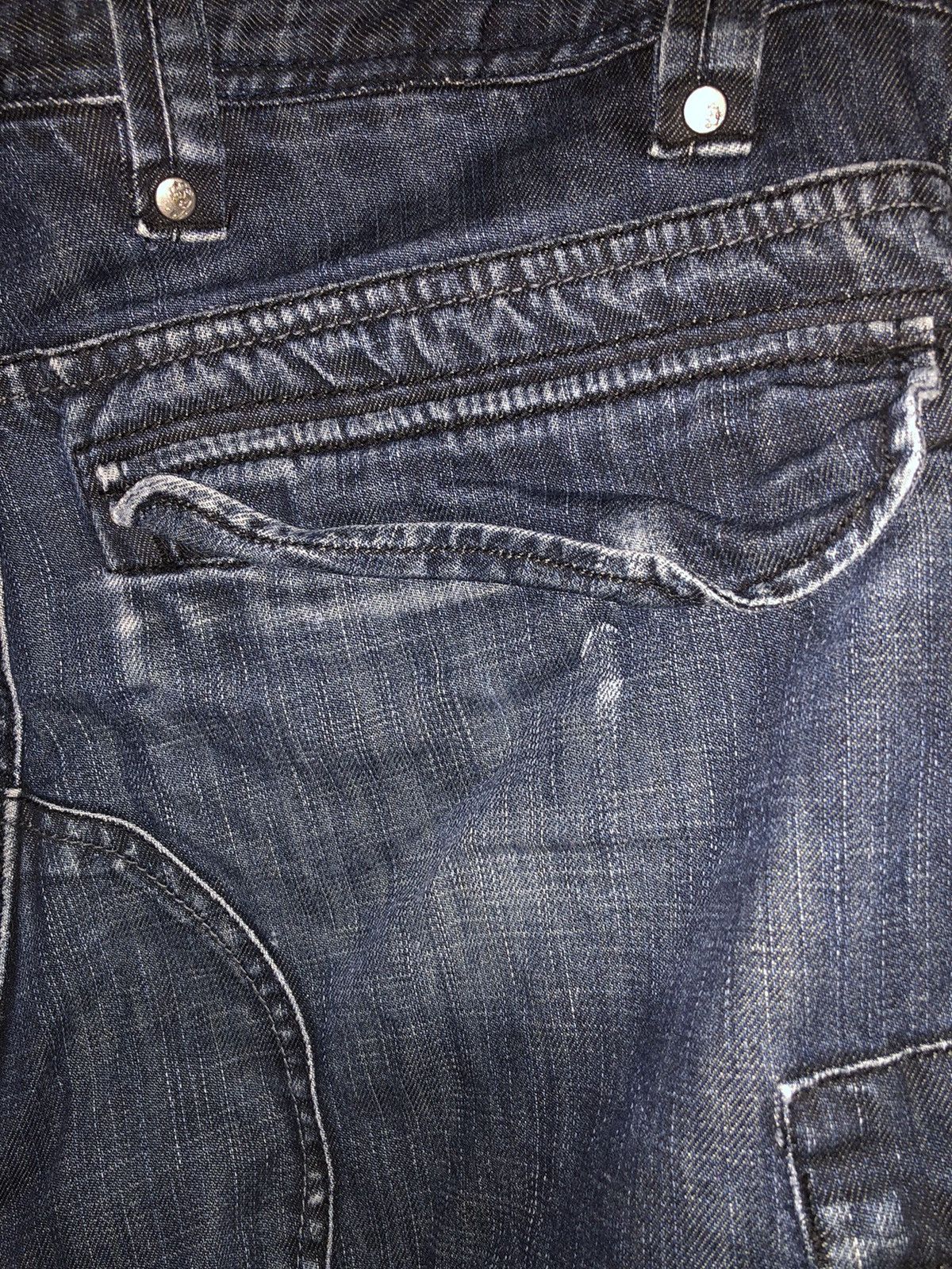 Vintage Vintage Y2K Denim Shorts Size US 26 / EU 42 - 8 Thumbnail