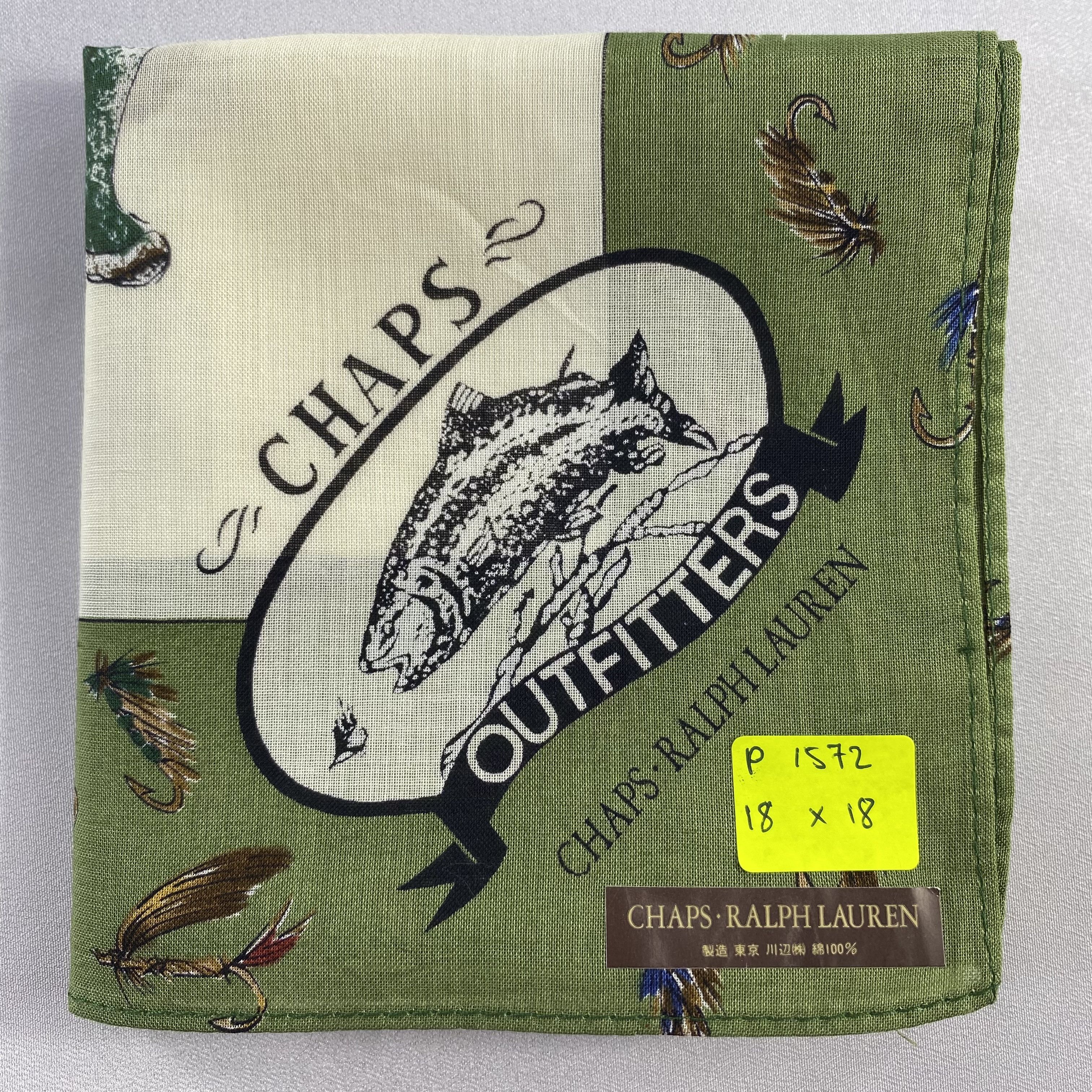 Chaps Ralph Lauren Chaps Ralph Lauren Bandana/ Handkerchief / Neckerchief-P1572 Size ONE SIZE - 5 Thumbnail