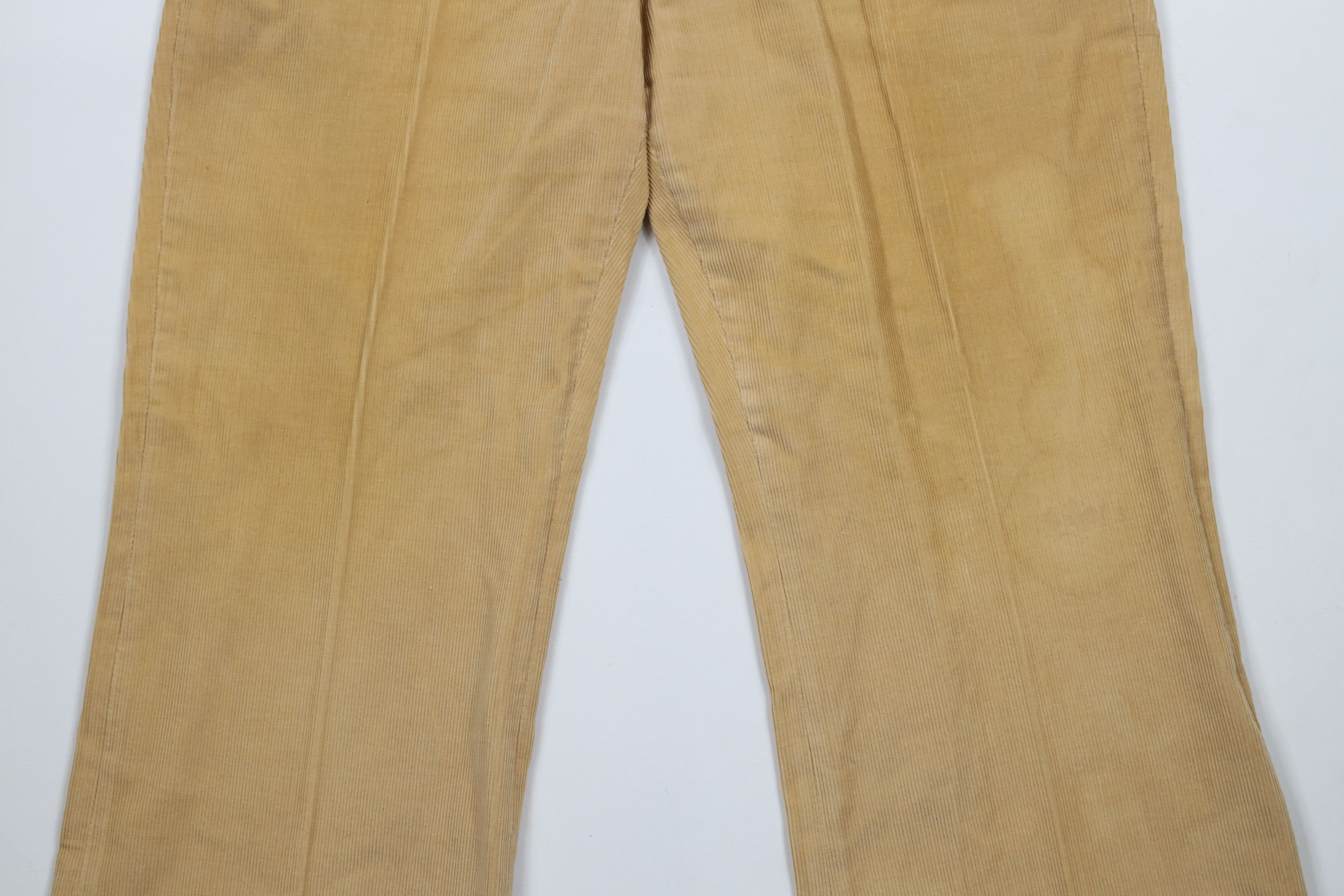 Vintage Vintage 70s Streetwear Wide Leg Bell Bottoms Corduroy Pants Size US 36 / EU 52 - 3 Thumbnail