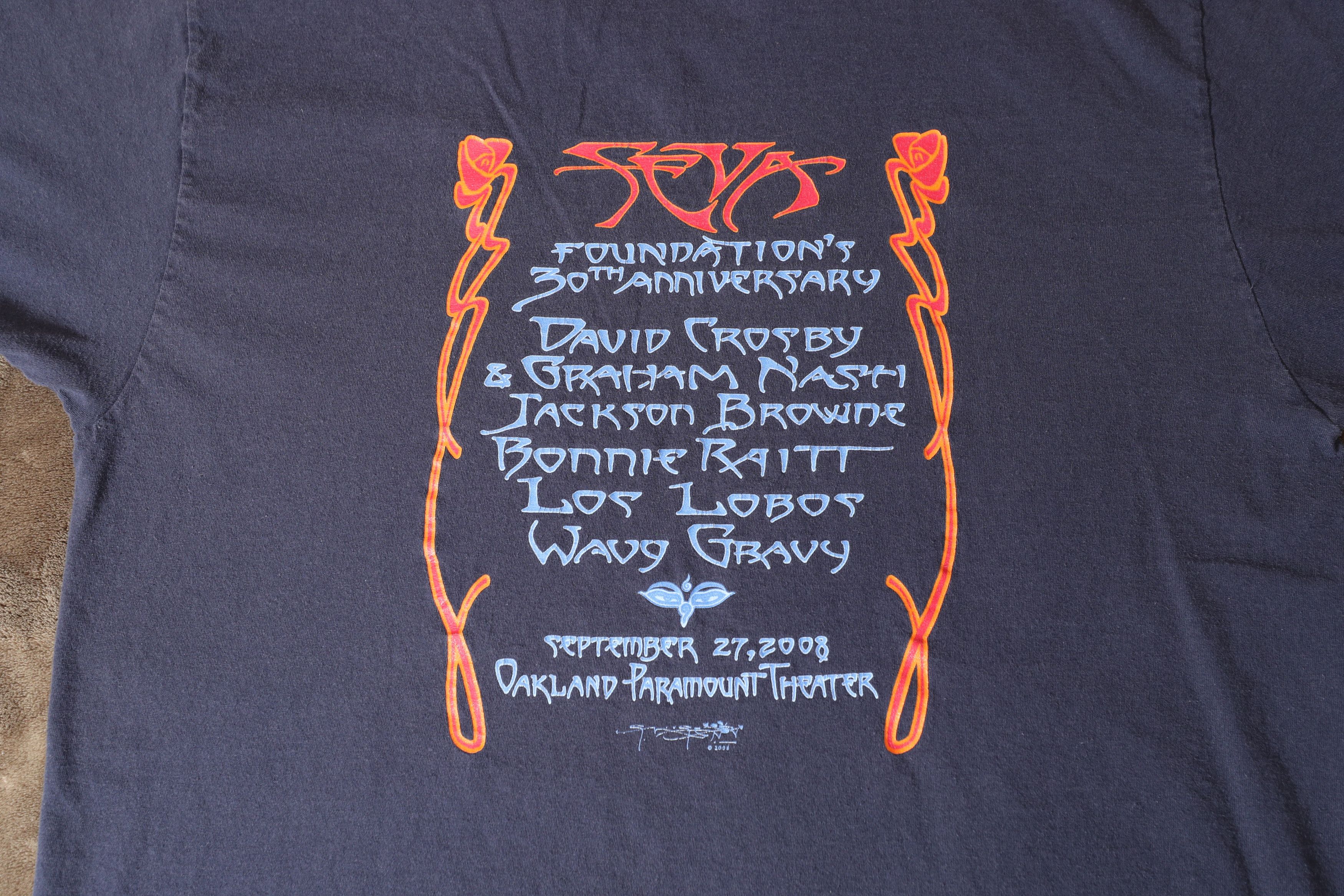 Grateful Dead Grateful Dead 30th Anniversary Oakland Tee (XL) Size US XL / EU 56 / 4 - 9 Thumbnail