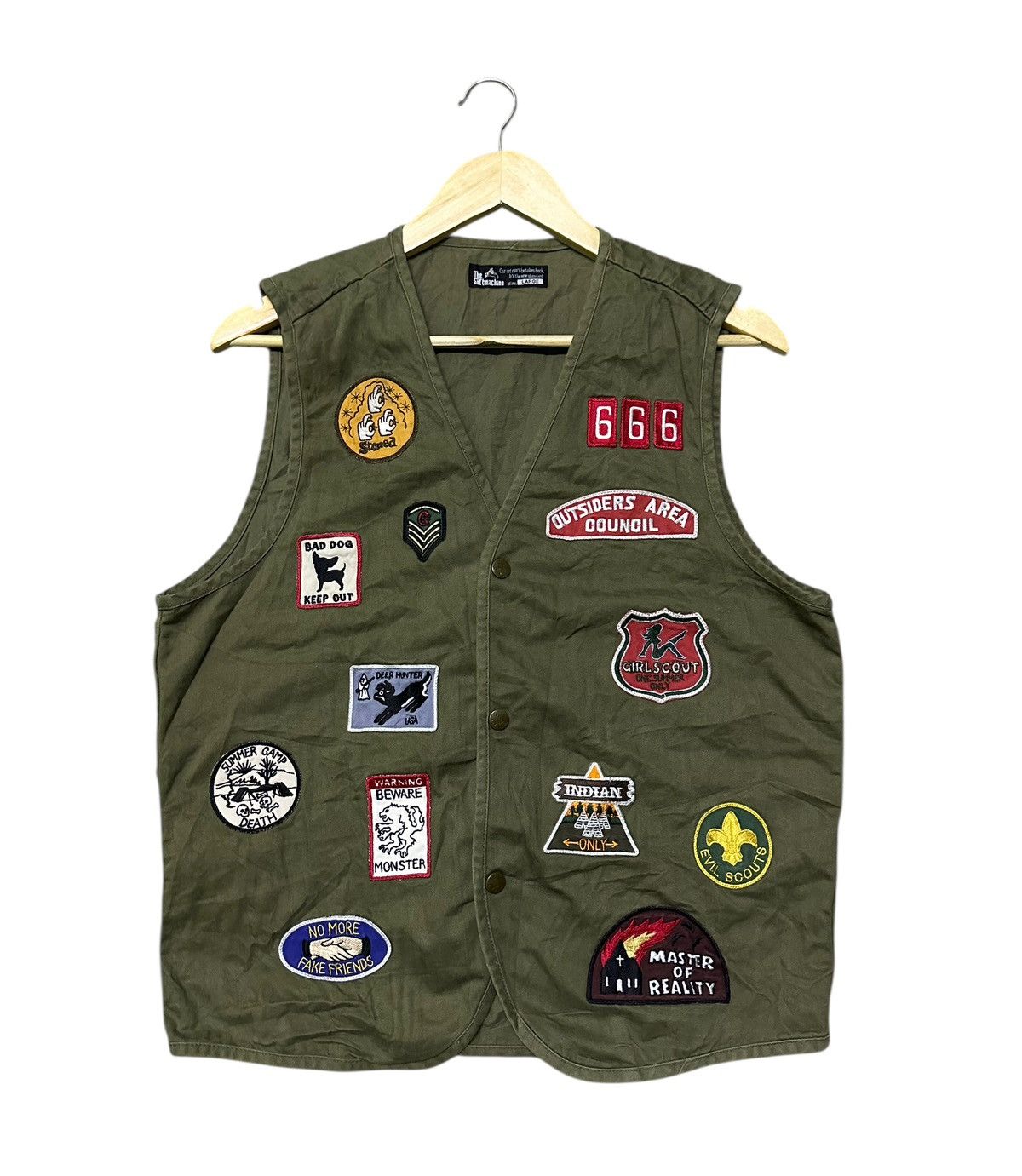 SOFTMACHINE The softmachine scout vest with patches Size US L / EU 52-54 / 3 - 9 Thumbnail
