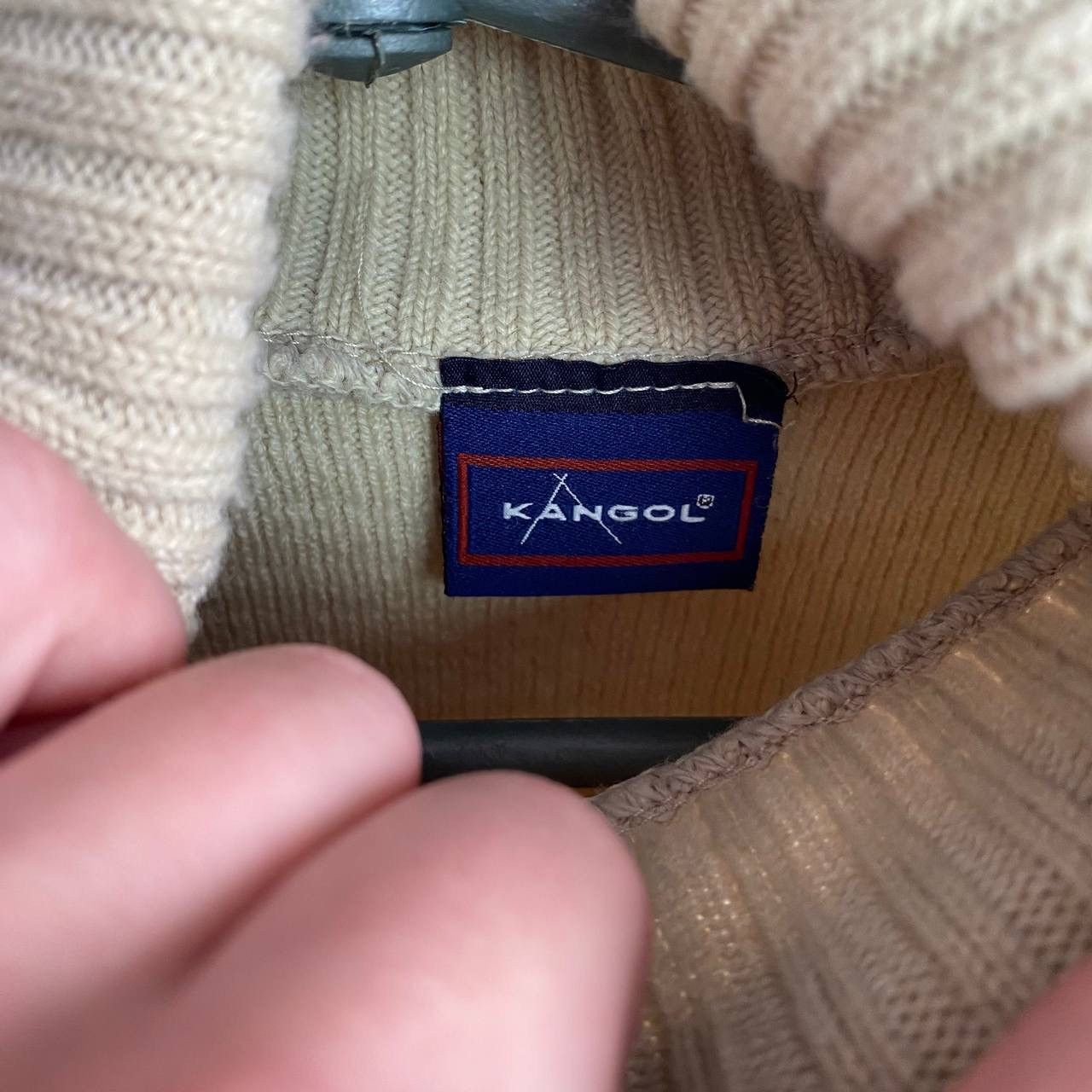 Kangol × Vintage Vintage Kangol Big Logo wool rare luxury designer sweater Size US S / EU 44-46 / 1 - 6 Thumbnail