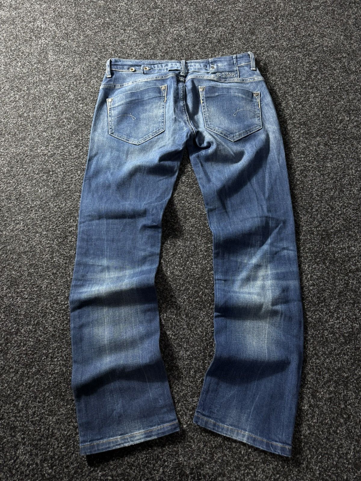 G-Star × Vintage Vintage 90s G-Star Raw Denim Jeans Pants Baggy Size 29" - 8 Thumbnail