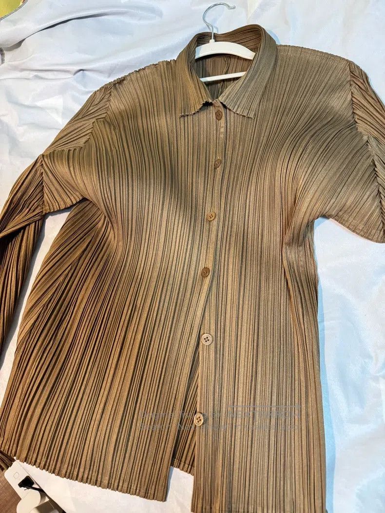 Issey Miyake Issey Miyake Brown Coat Size M / US 6-8 / IT 42-44 - 4 Thumbnail