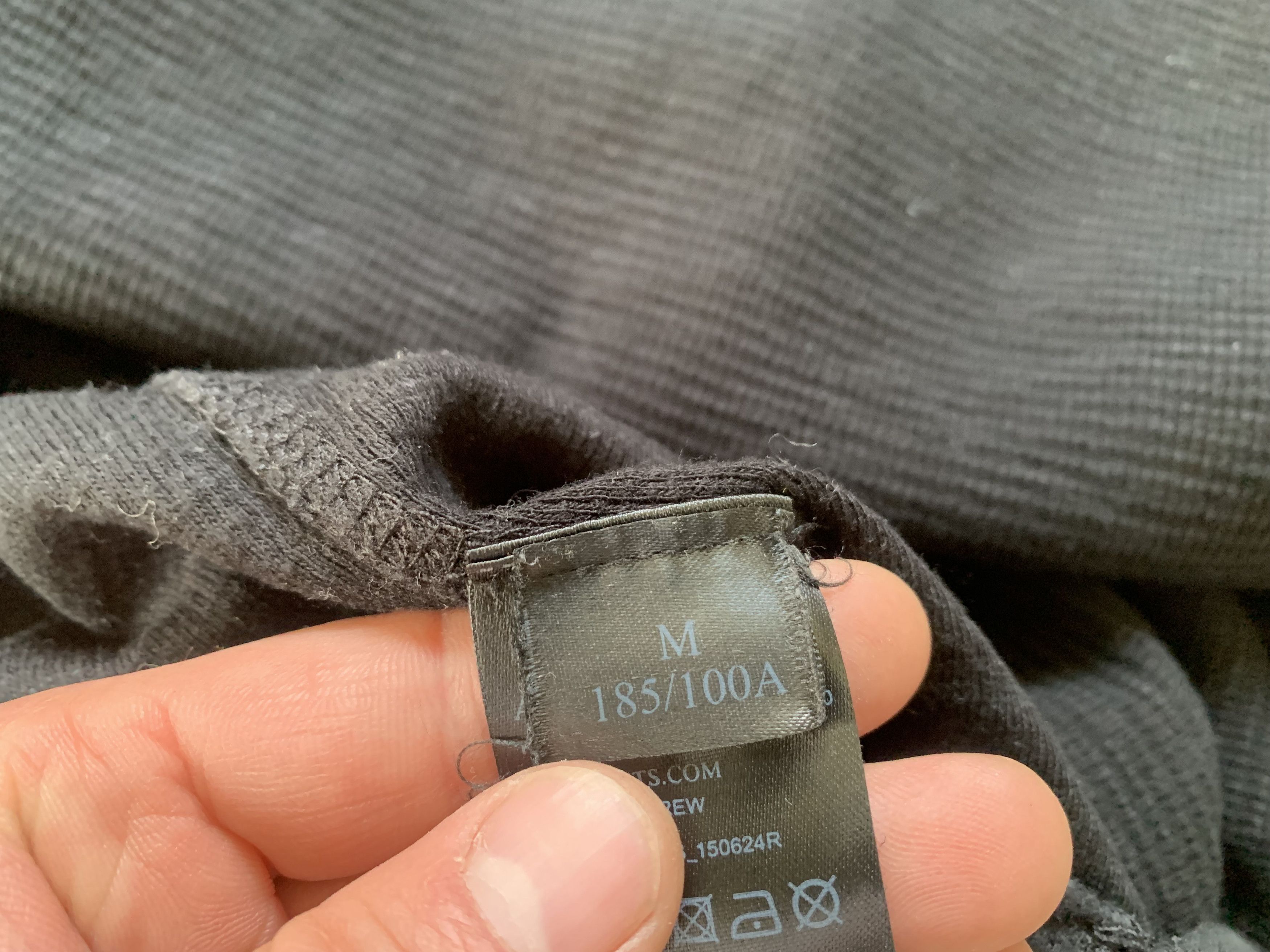 Allsaints AllSaints Clash LS Crew Black Pullover Jumper Size US M / EU 48-50 / 2 - 6 Thumbnail