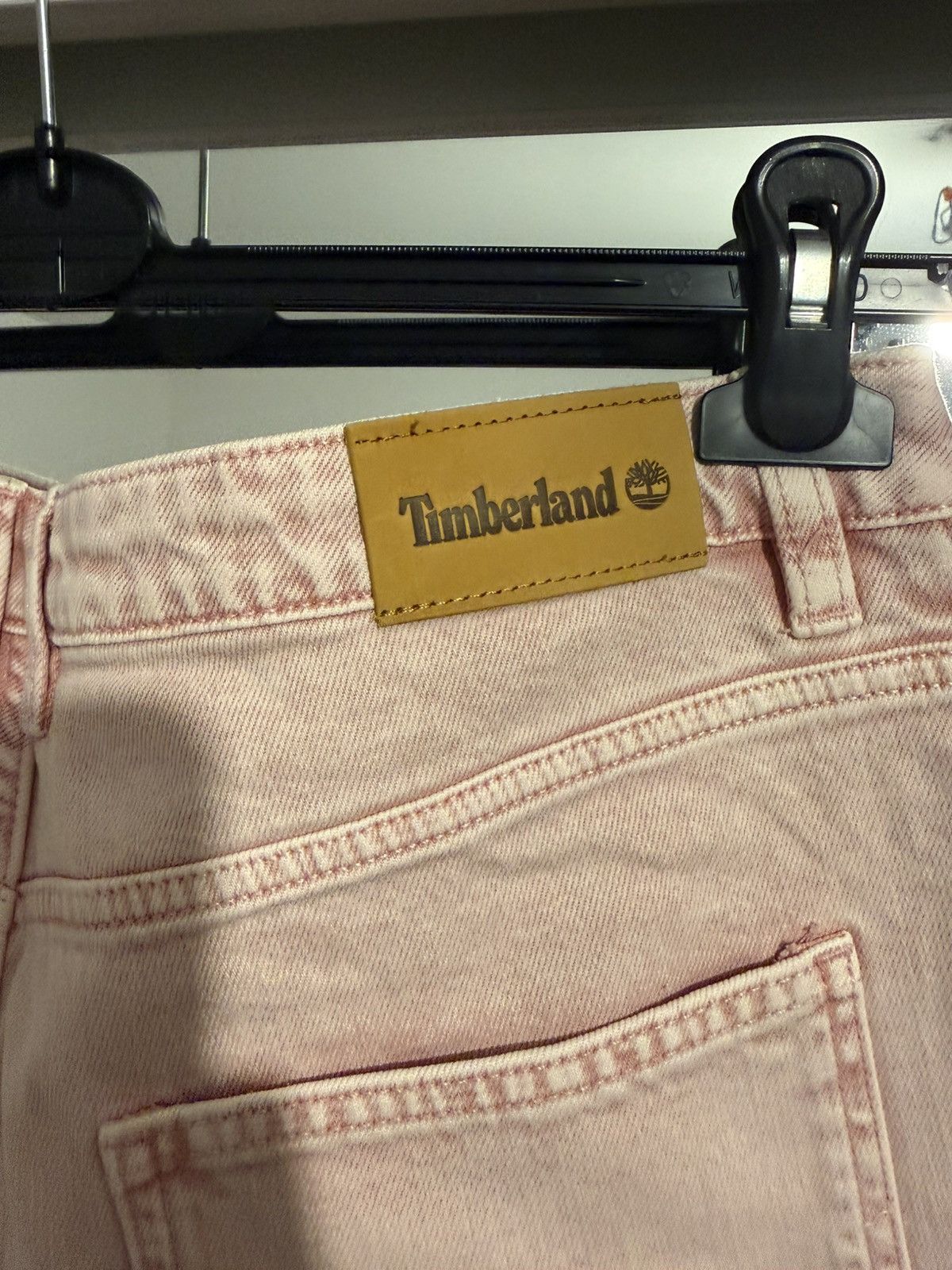 Timberland Timberland Wide Leg Fit Pants – Pink – W35 L30 –New with Tag Size 35" - 4 Thumbnail