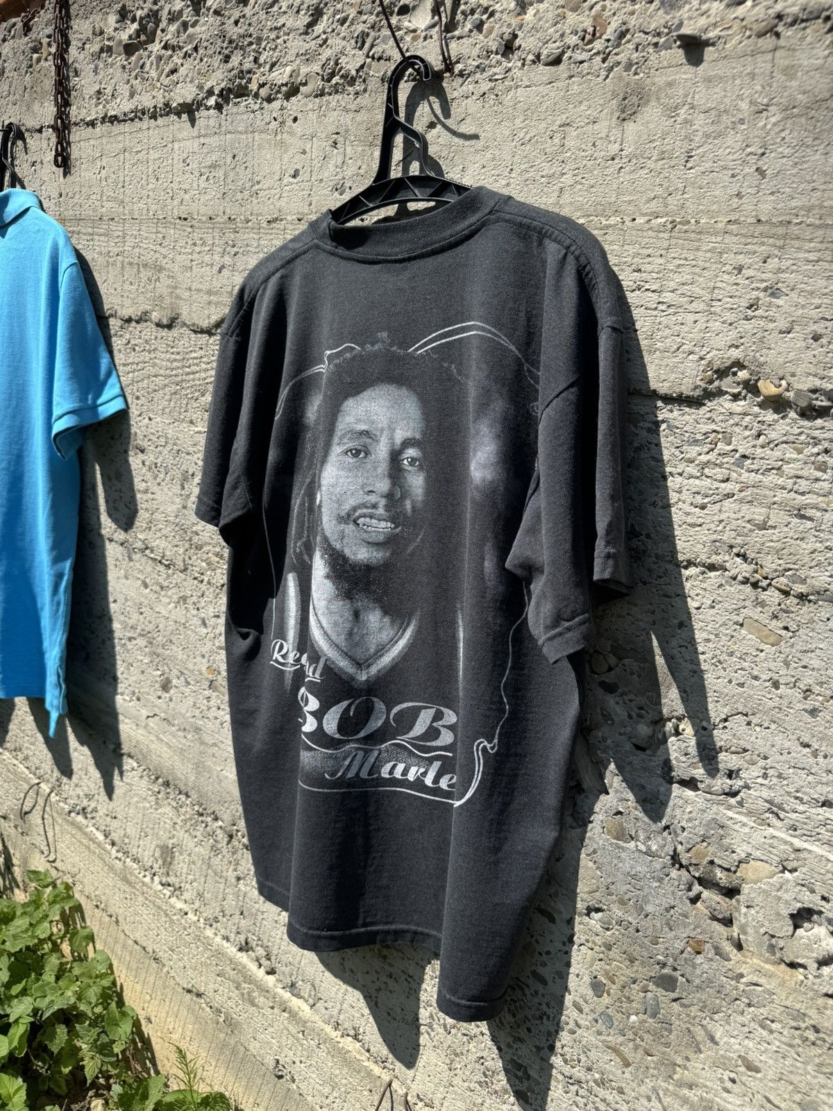 Vintage Vintage 90s Bob Marley Double Sided Tee Size US XL / EU 56 / 4 - 8 Thumbnail