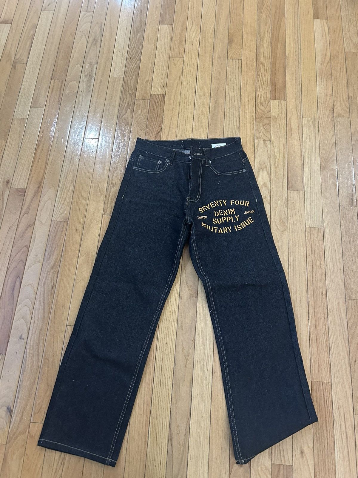 74 Is War Denim supply denim Size US 30 / EU 46 - 1 Thumbnail
