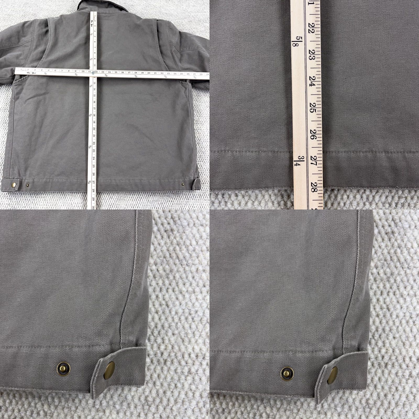 Dunbrooke Vintage Dunbrooke Jacket Men XL Tan Duck Canvas Lined Corduroy Collar Detroit A1 Size US XL / EU 56 / 4 - 8 Thumbnail