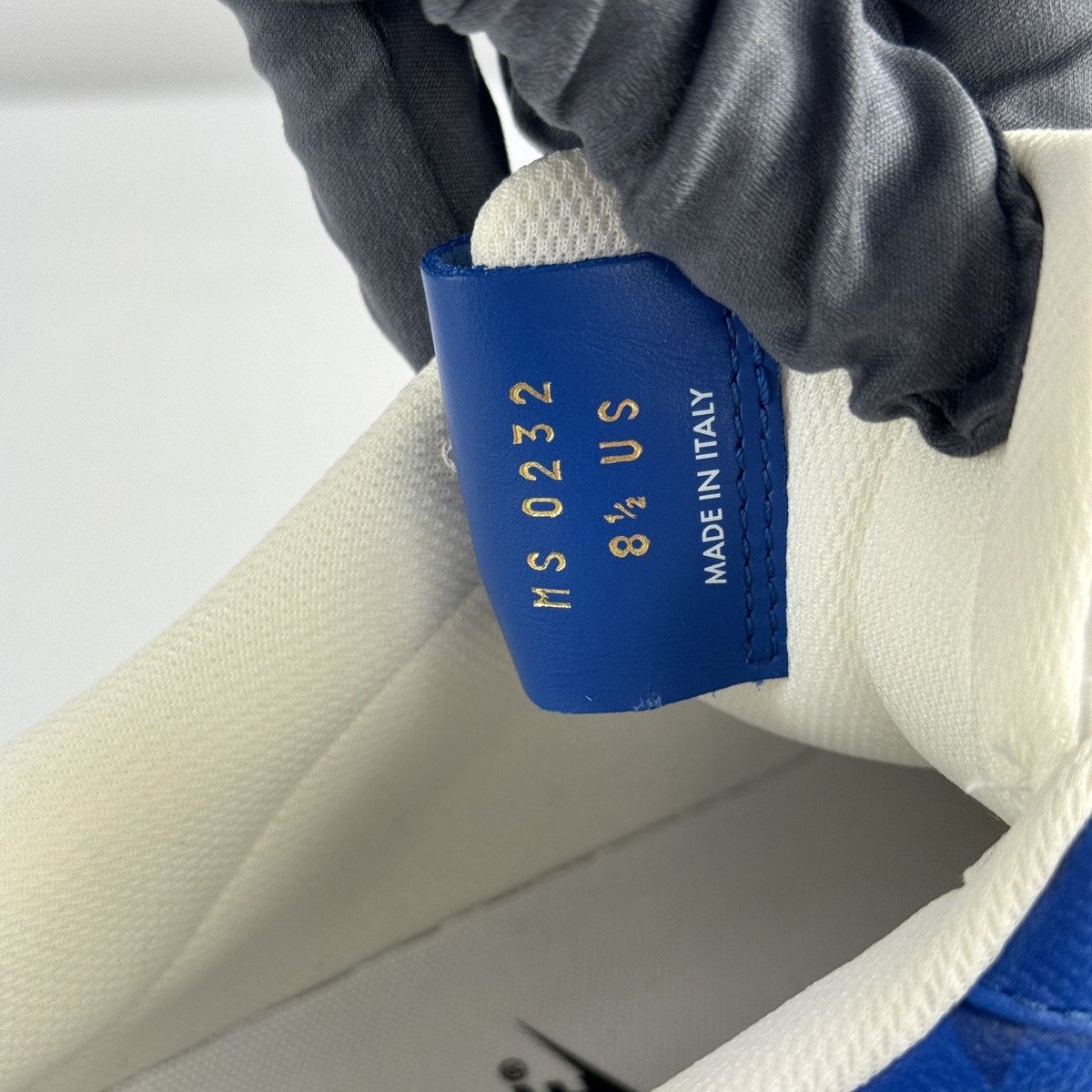 Louis Vuitton LOUIS VUITTON X AIR FORCE 1 BLUE SNEAKERS Size US 8.5 / EU 41-42 - 11 Thumbnail