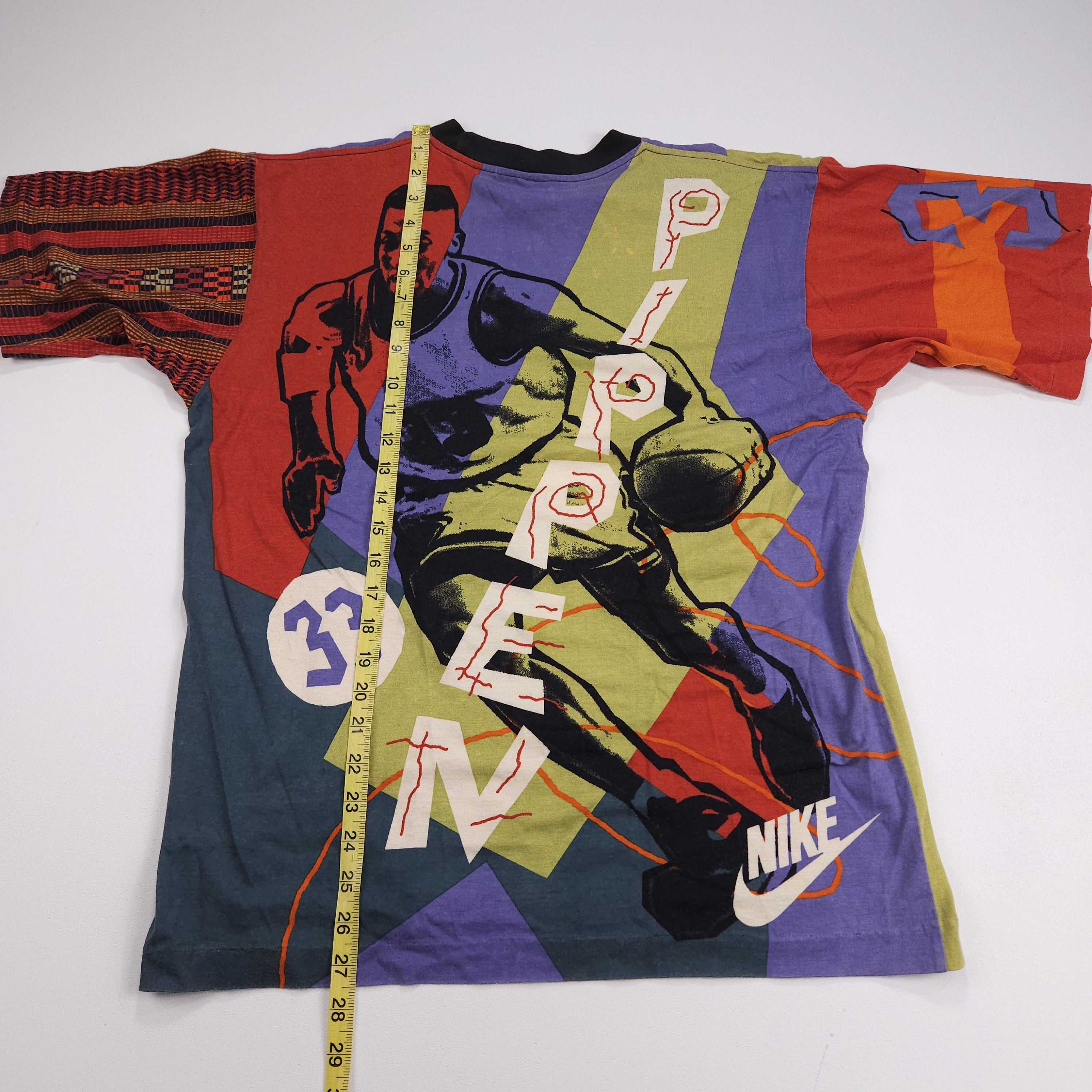 Nike Vintage 90s Nike Scottie Pippen Hoop Heroes AOP Shirt Size L Size US M / EU 48-50 / 2 - 10 Thumbnail