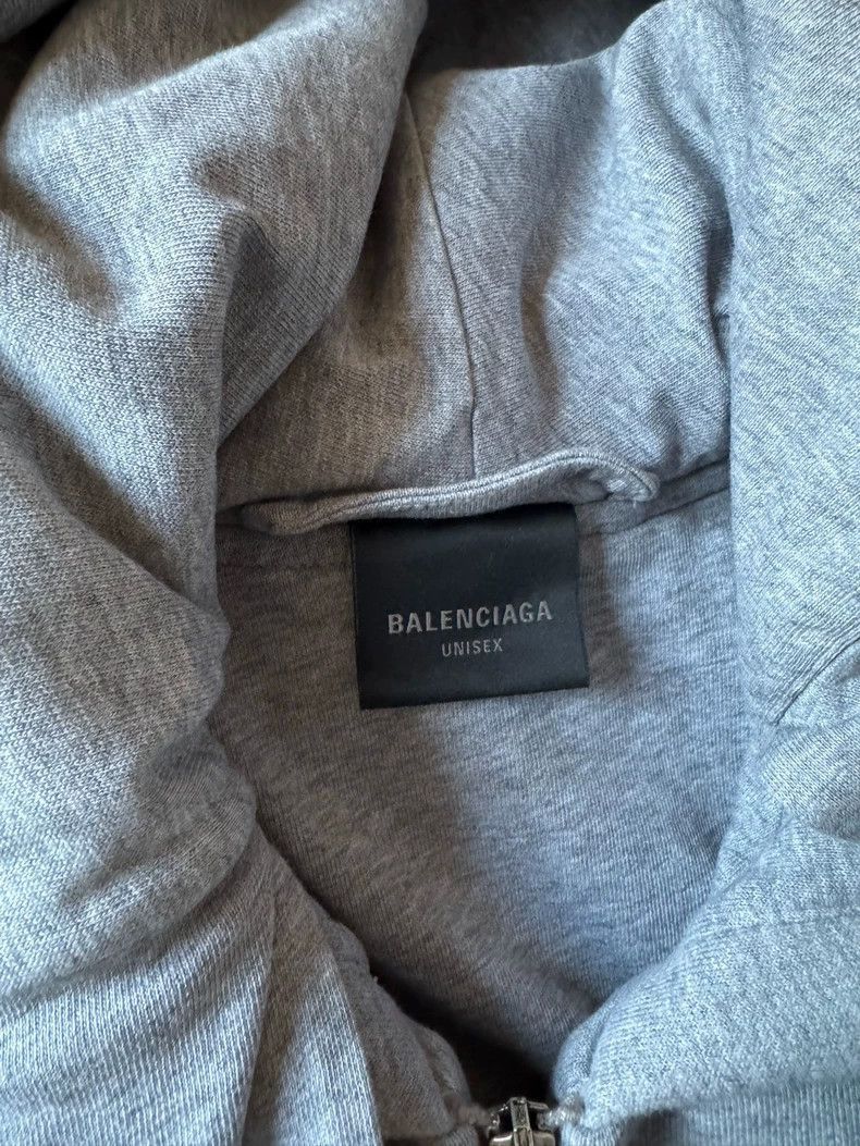 Balenciaga Balenciaga Hoodie Grey Four Sleeve Jacket Sweatshirt-2506 Size US XXS / EU 40 - 3 Thumbnail