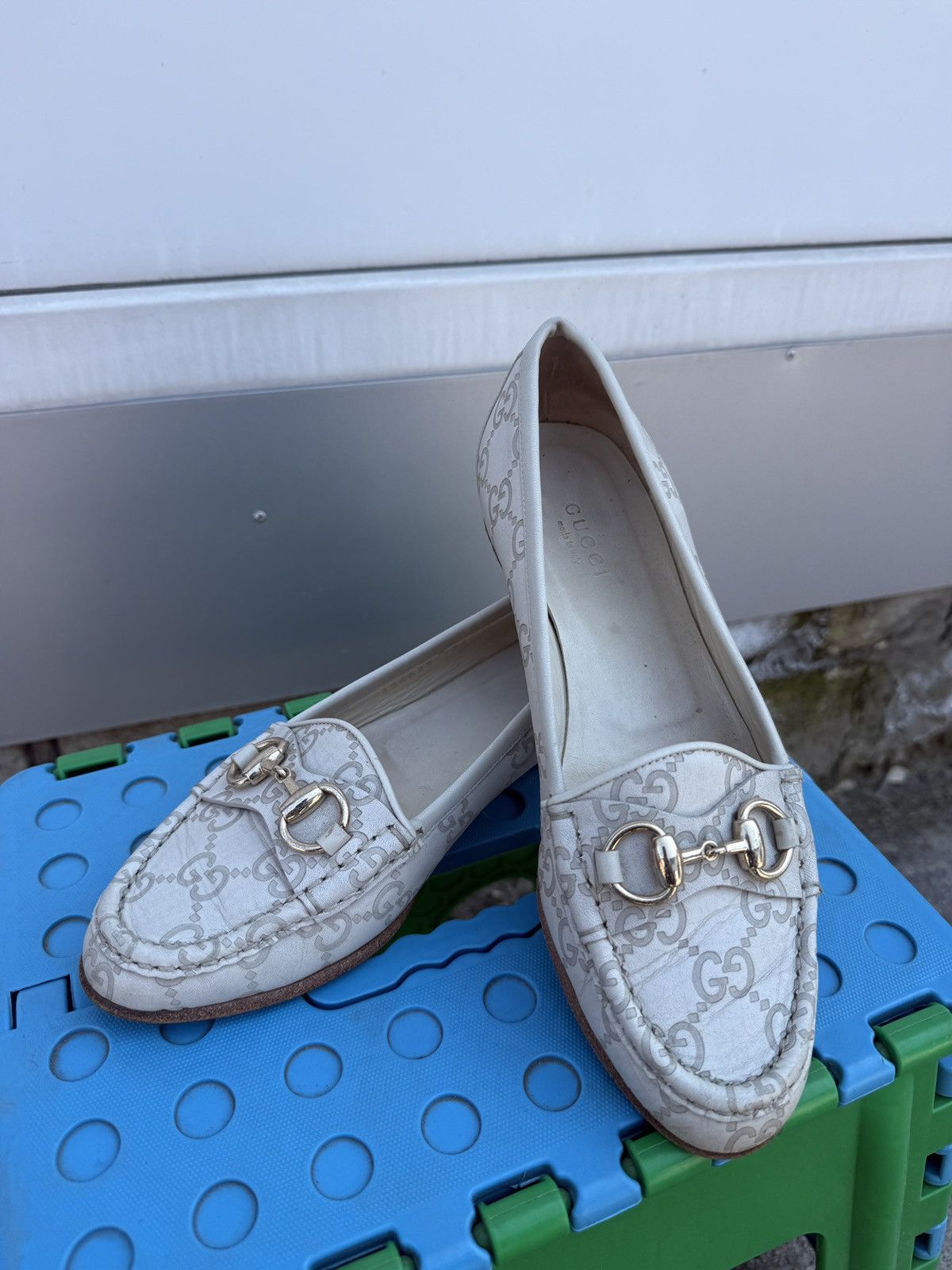 Gucci Gucci Horsebit Ladies Loafers Mocassin Size US 5 / IT 35 - 1 Thumbnail