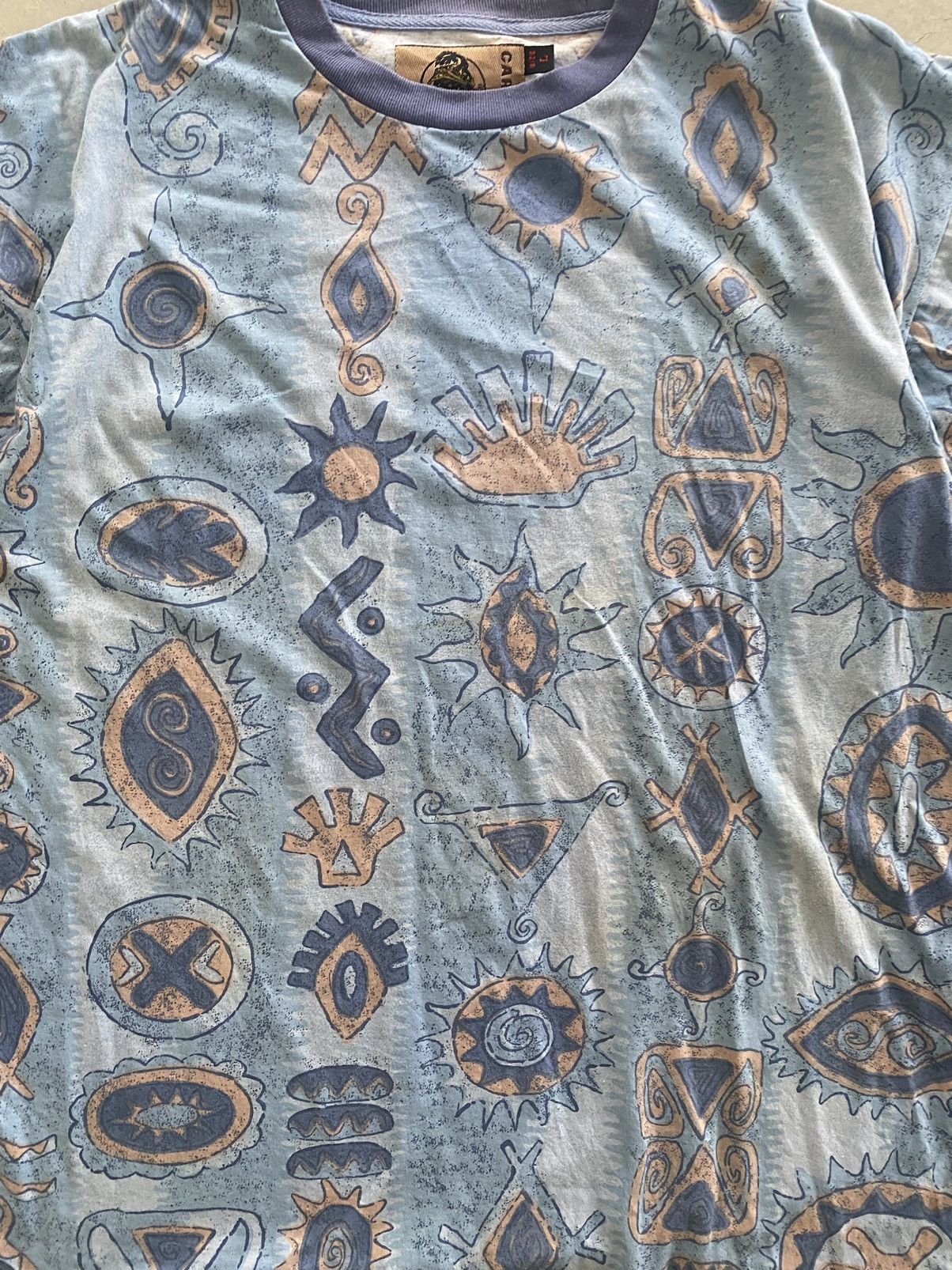 Carbon × Vintage VINTAGE CARBON FULLPRINT NATIVE TEE Size US L / EU 52-54 / 3 - 3 Thumbnail