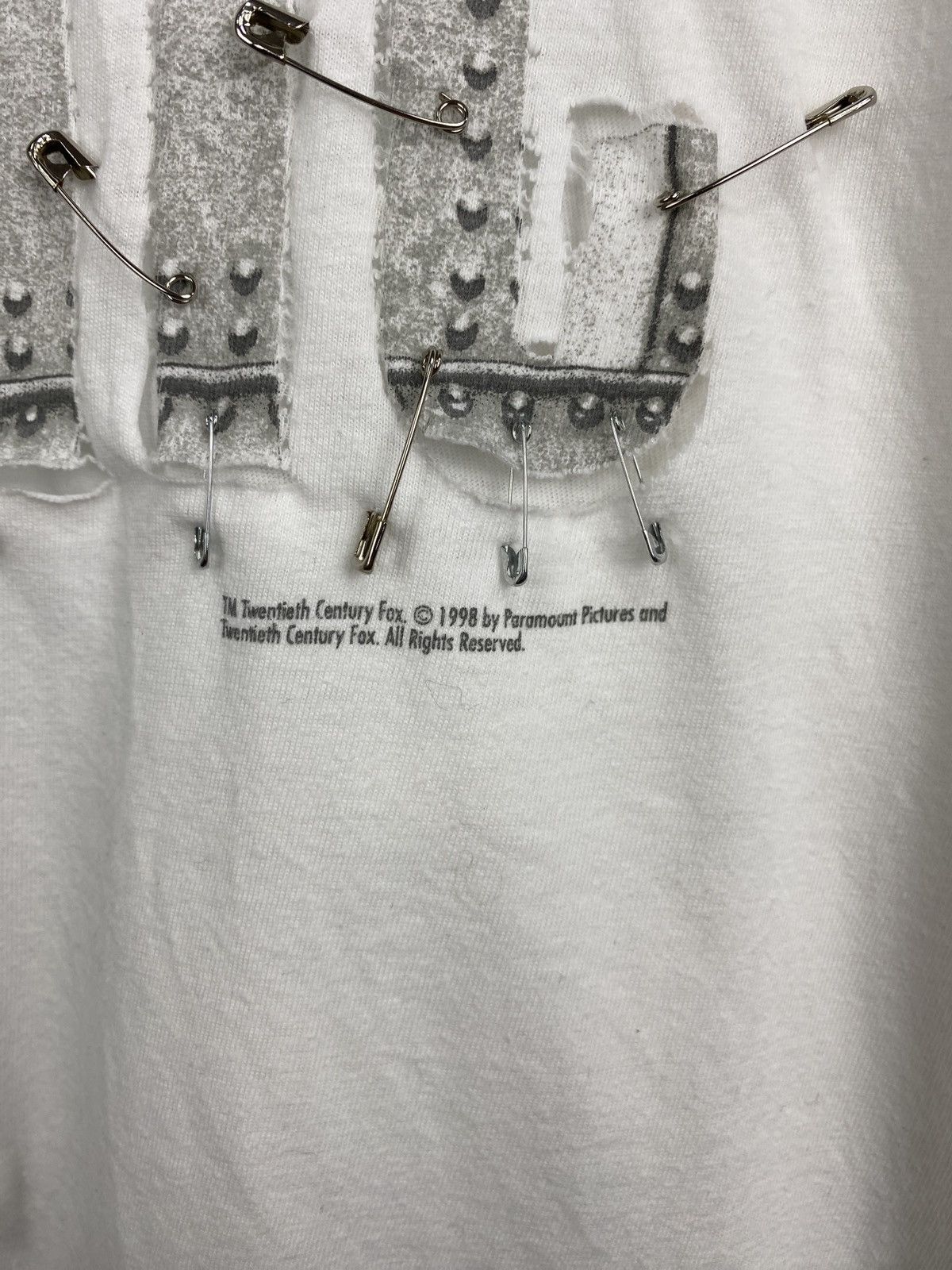 Hanes 🇺🇸 Vintage 1998 Titanic Leonardo Dicaprio Custom T-Shirt Y2K Size US XL / EU 56 / 4 - 5 Thumbnail