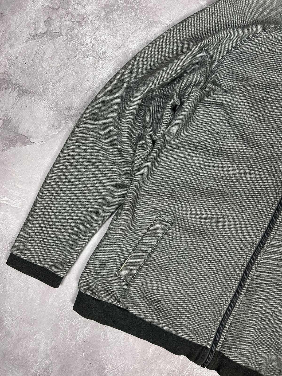Designer × Hugo Boss Hugo Boss Grey Hooded Full Zip Hoodie Size XL Size US XL / EU 56 / 4 - 3 Thumbnail