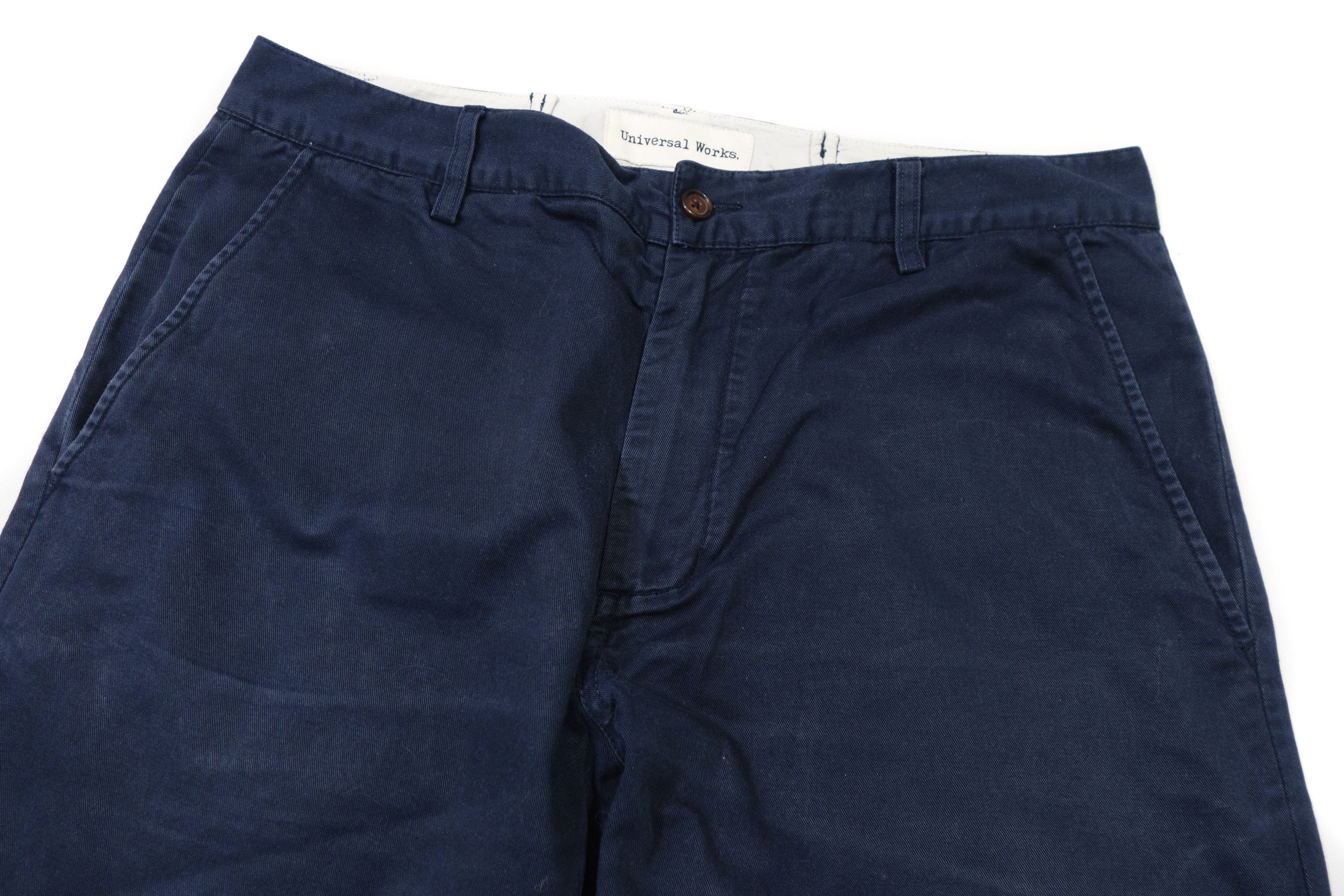 Universal Works Military Chino Cropped Pants Loose Tapered Size US 32 / EU 48 - 3 Thumbnail
