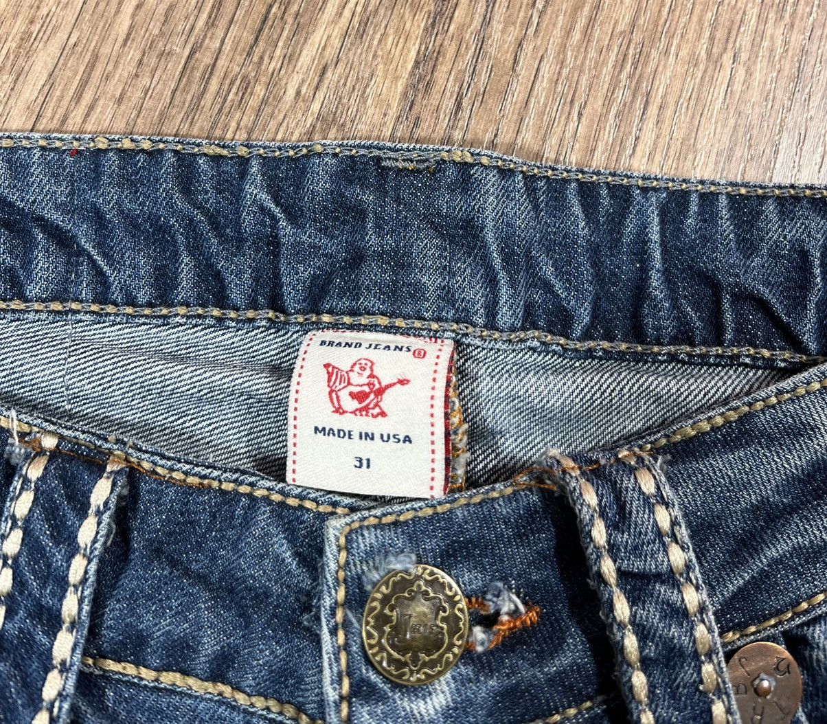 True Religion Vintage True Religion Rainbow Bobby Denim Pants Size US 31 - 10 Thumbnail