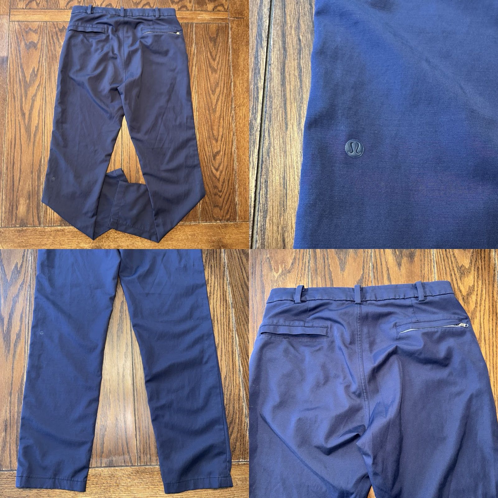 Lululemon Lululemon Men’s Navy Blue Pants 32x31 Stretch Zip Pockets Size US 32 / EU 48 - 8 Thumbnail