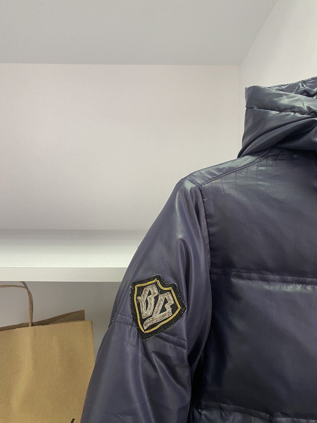 Designer × Vintage Vintage Bomb Boogie Puffer Jacket Casual Vintage Jacket Size L / US 10 / IT 46 - 7 Thumbnail