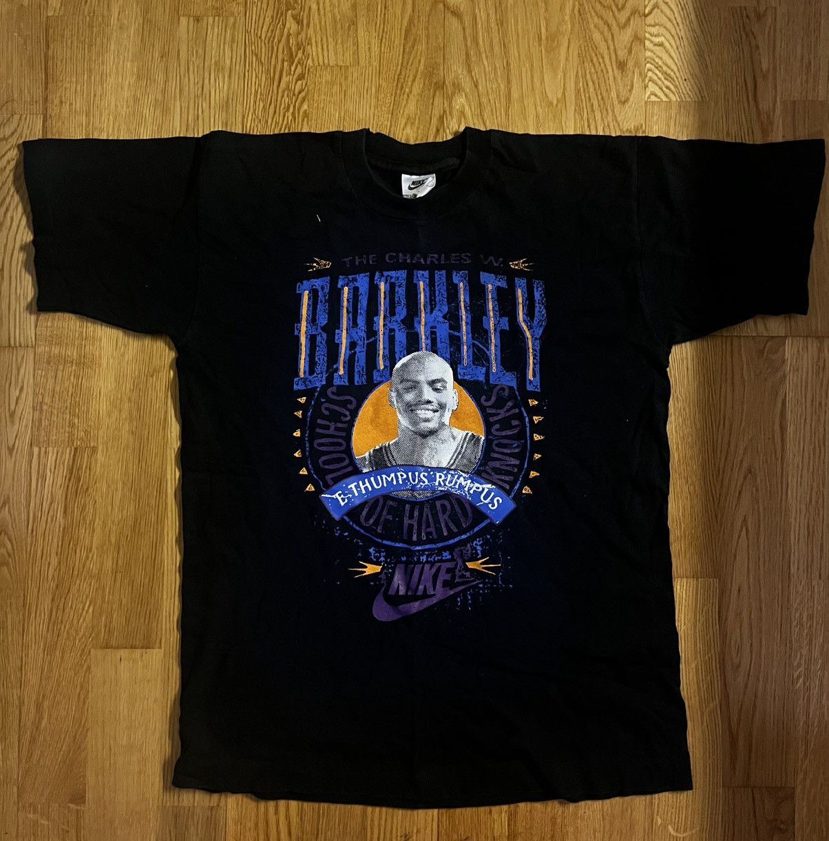 Nike Nike X Charles Barkley 90’s NBA VTG Size US S / EU 44-46 / 1 - 1 Thumbnail