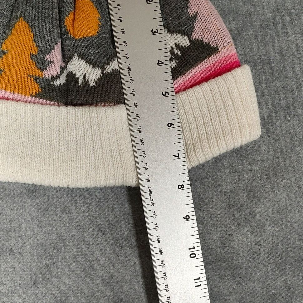 Other Cold Front CF Mountain Landscape pom pom beanie womens OSFM Size ONE SIZE - 5 Thumbnail