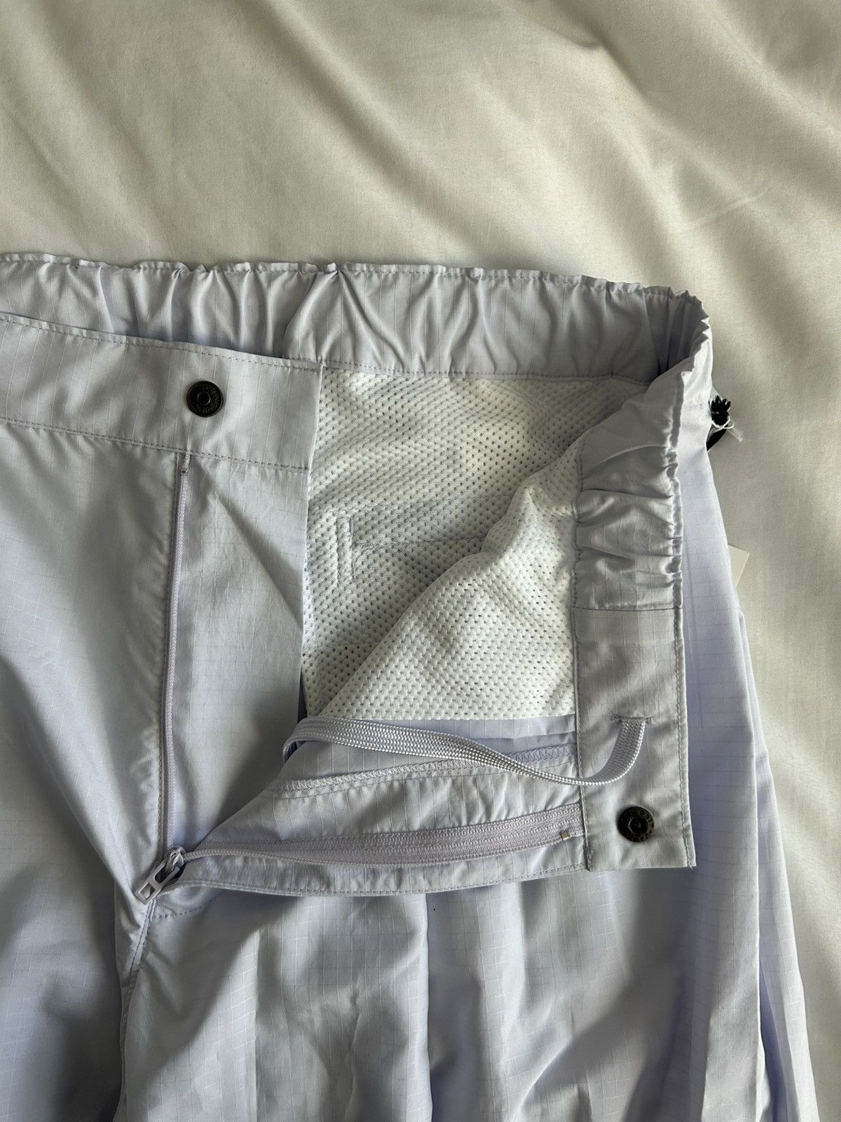 Comme des Garcons Homme Plus Homme Plisse Issey Miyake Cascade Picturesque Short Lavender Size US 31 - 5 Thumbnail