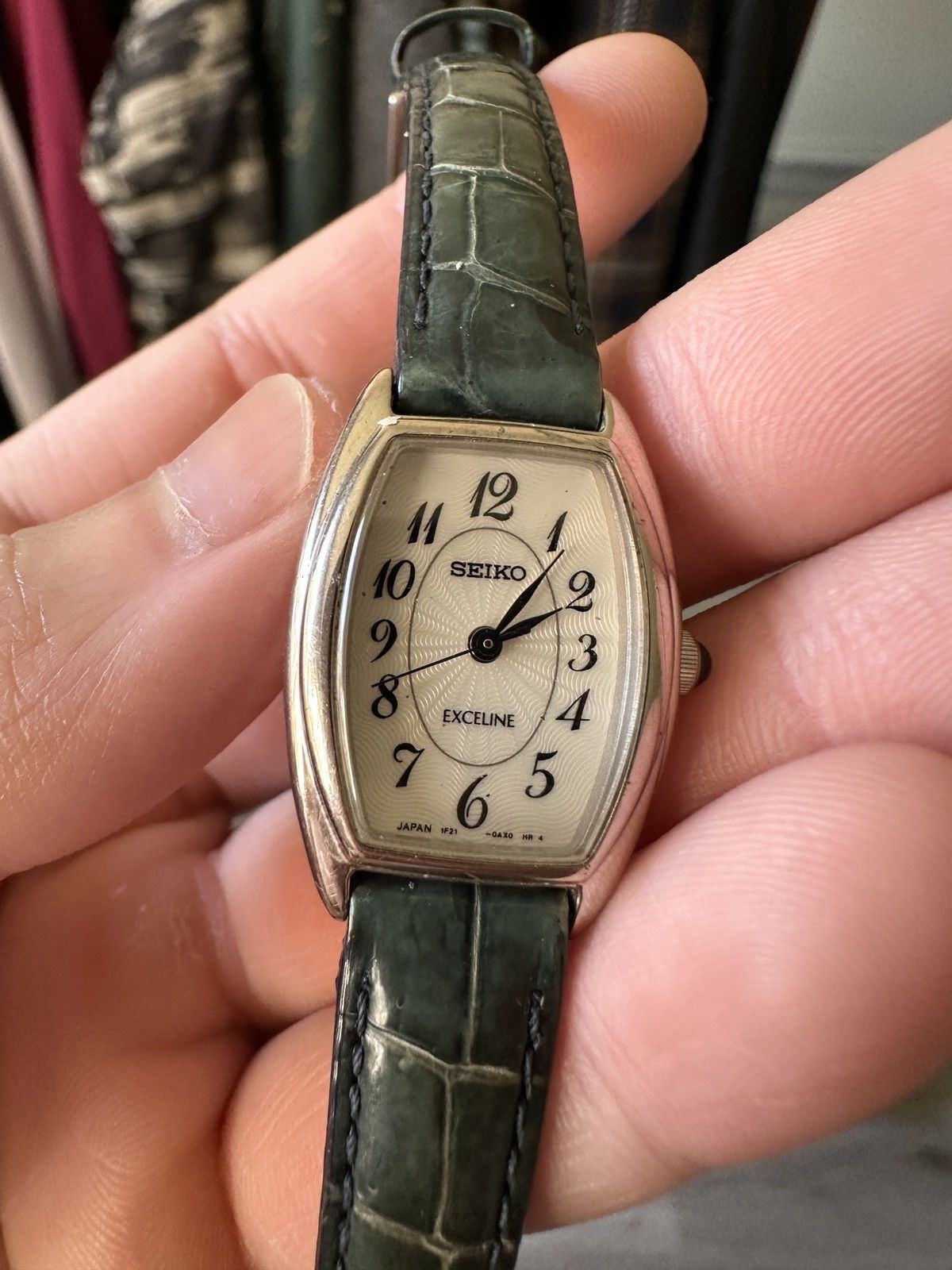 Seiko Vintage 90s seiko exceline tank Grailed