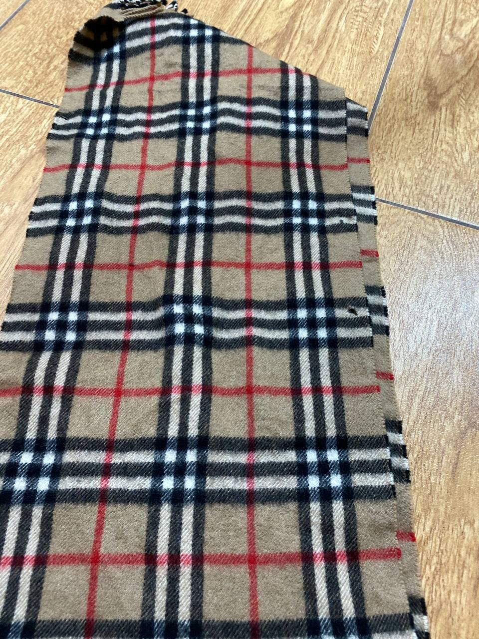 Burberry Vintage Burberry Cashmere Scarf Muffler Novacheck Size ONE SIZE - 3 Thumbnail