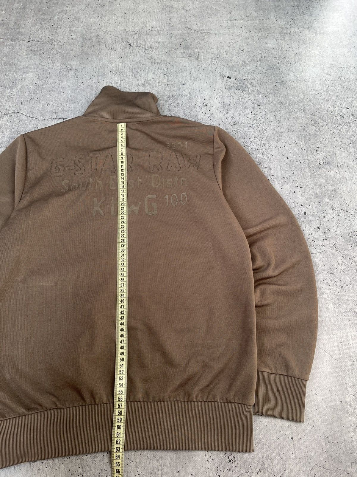 G-Star Vintage G-Star Zip Hoodie Big Logo All Over Print cropped Size US M / EU 48-50 / 2 - 16 Thumbnail