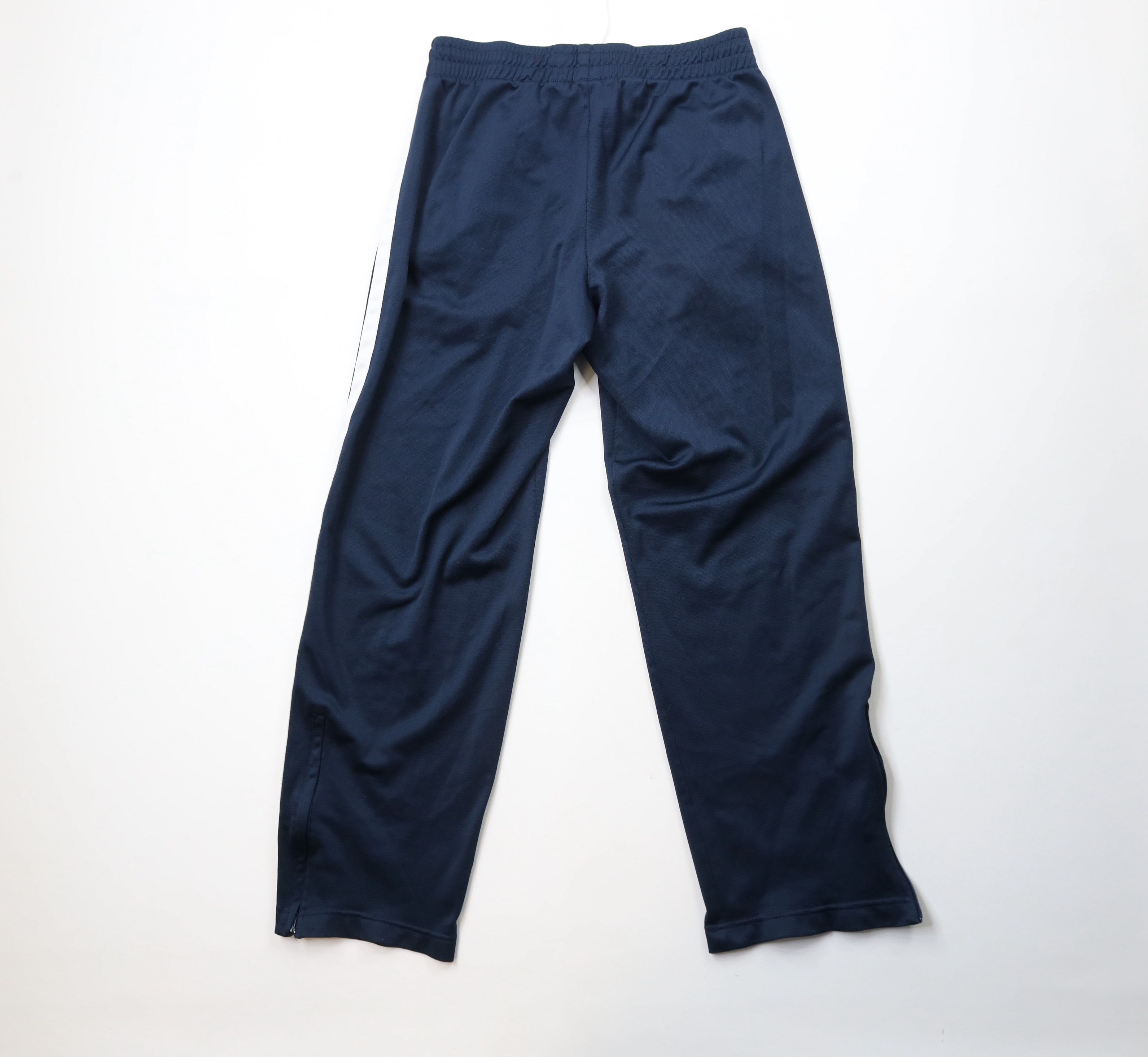 Nike × Vintage Vintage Nike Scott Mini Swoosh Striped Wide Leg Pants Blue Size US 36 / EU 52 - 9 Thumbnail