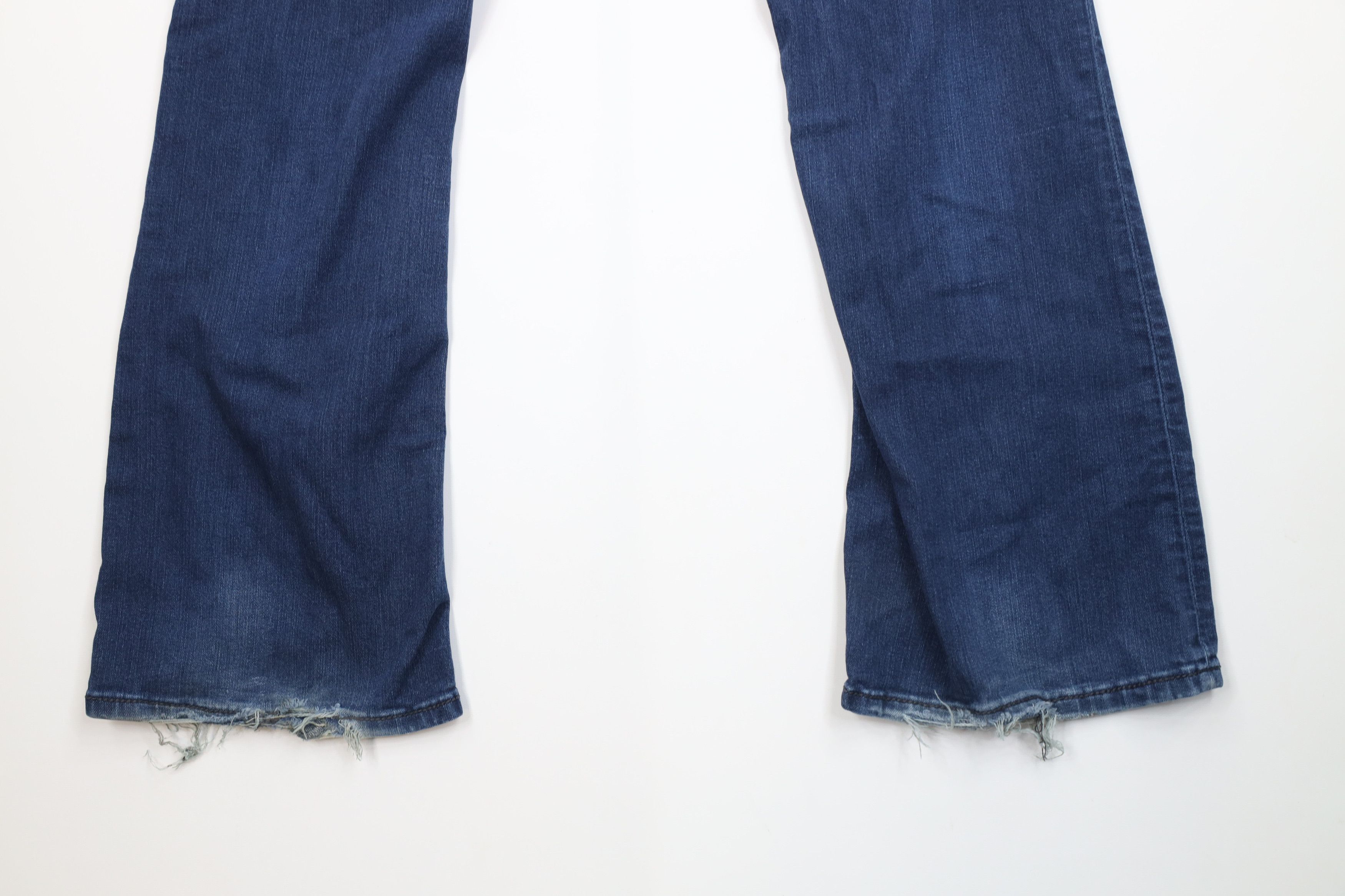 Vintage Vintage Y2K Babydoll Bella Thick Stitch Flared Bootcut Jeans Size 34" / US 12 / IT 48 - 11 Thumbnail