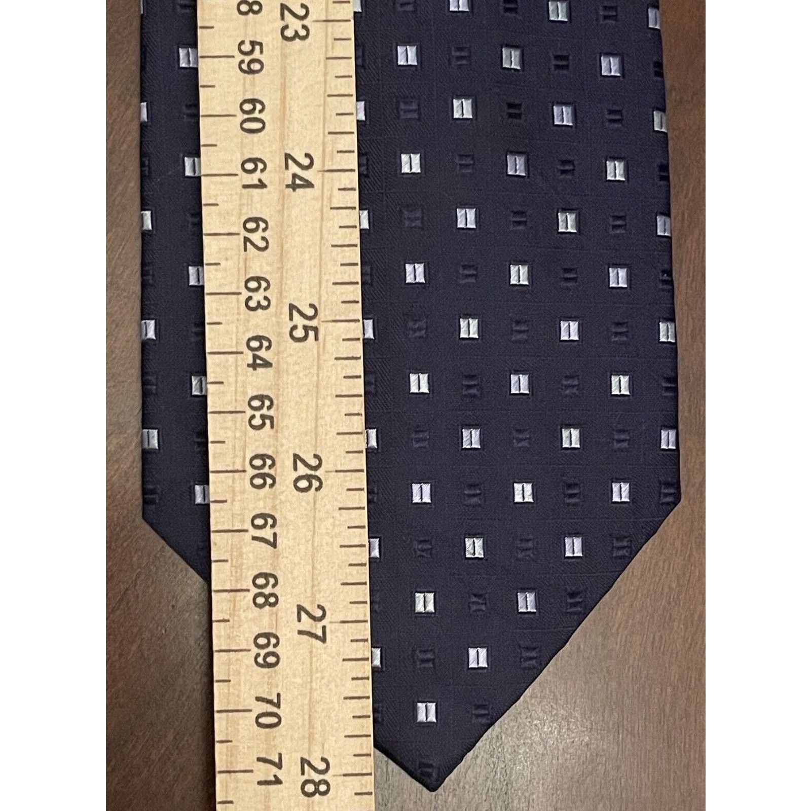 Calvin Klein Calvin Klein Blue 100% Silk Men’s Neck Tie Made In China Size ONE SIZE - 5 Thumbnail