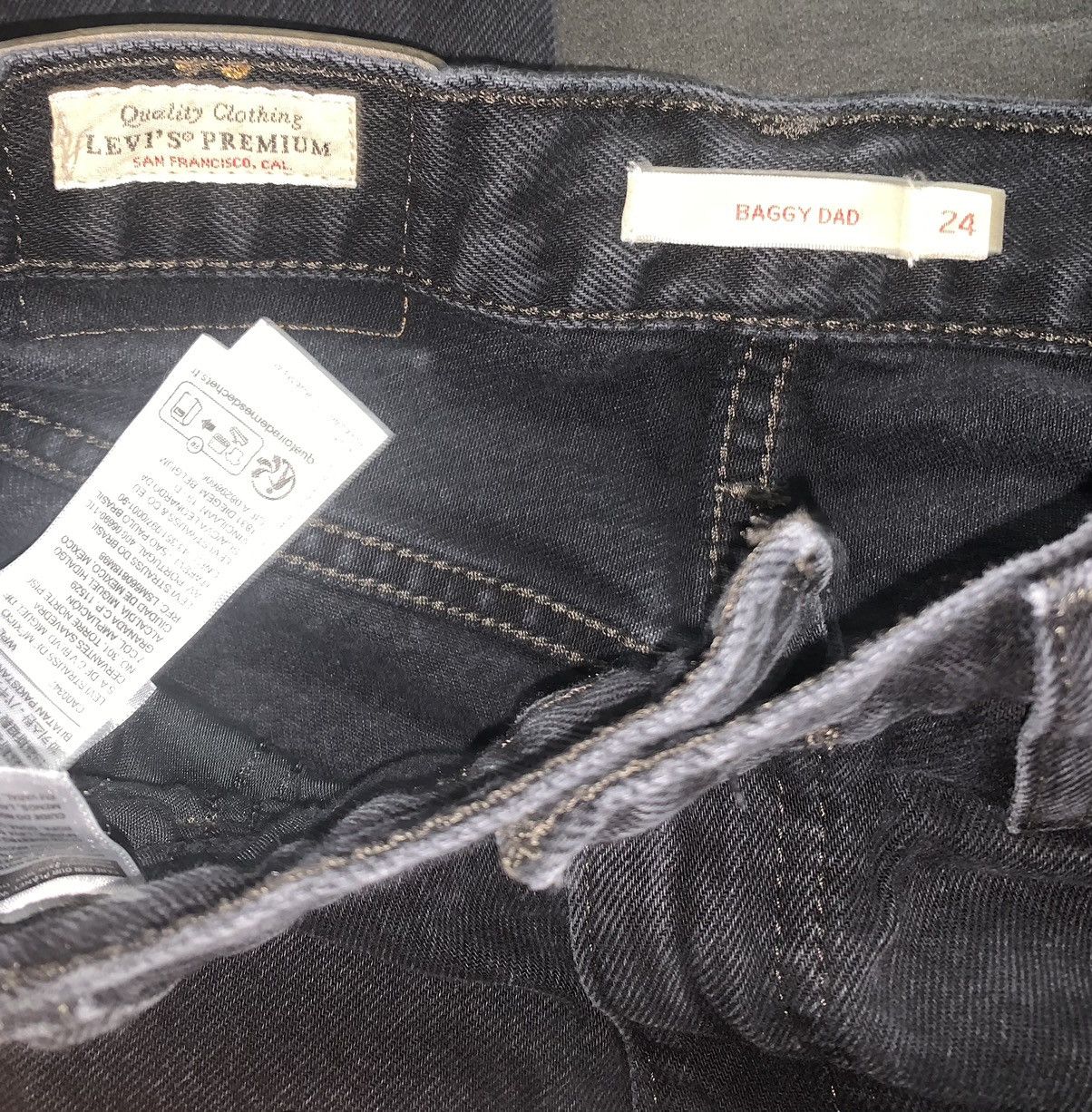 Levi's Vintage Clothing Levis Premium Baggy dad 24x30 Mid Rise Straight Leg 90’s Size 24" / US 00 / IT 34 - 2 Thumbnail