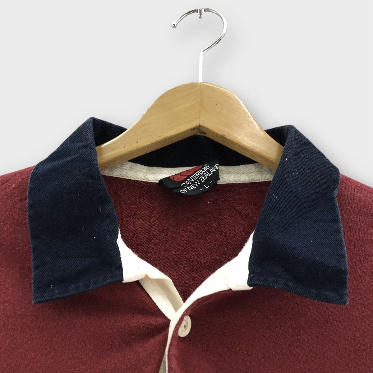 Canterbury of New Zealand × Vintage Vintage Canterbury Of New Zealand Rugby Embroidered Logo Size US L / EU 52-54 / 3 - 4 Thumbnail