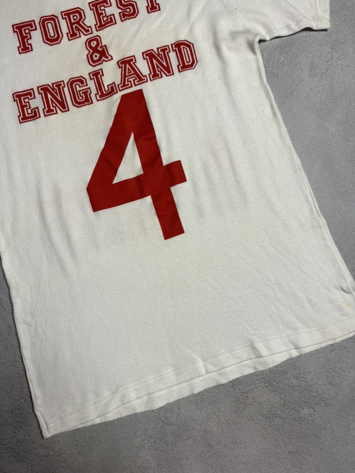 Other Nottingham Forest #4 Des Walker Football Soccer Shirt Size US S / EU 44-46 / 1 - 7 Thumbnail